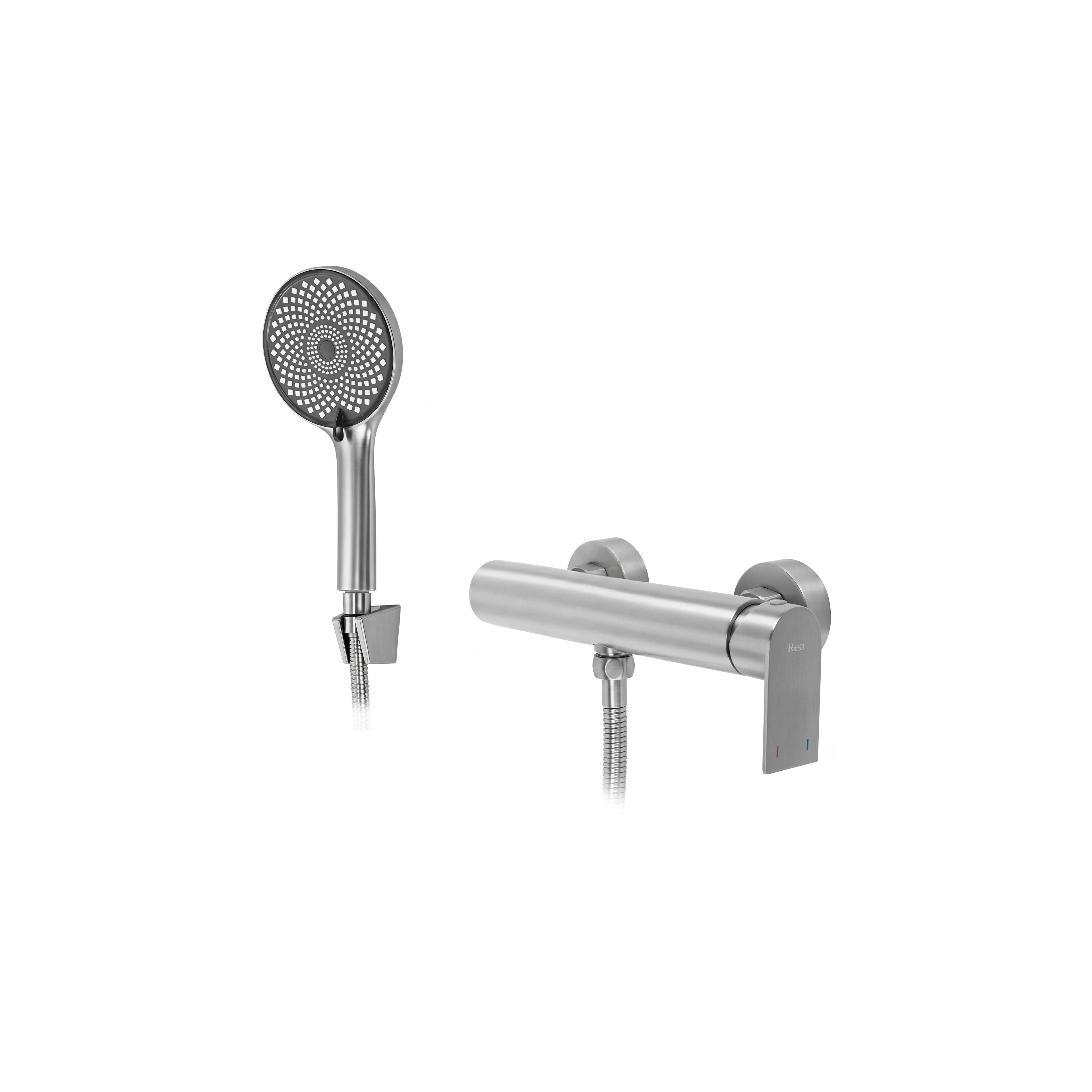 Wannenarmatur REA Hunter Brush Nickel