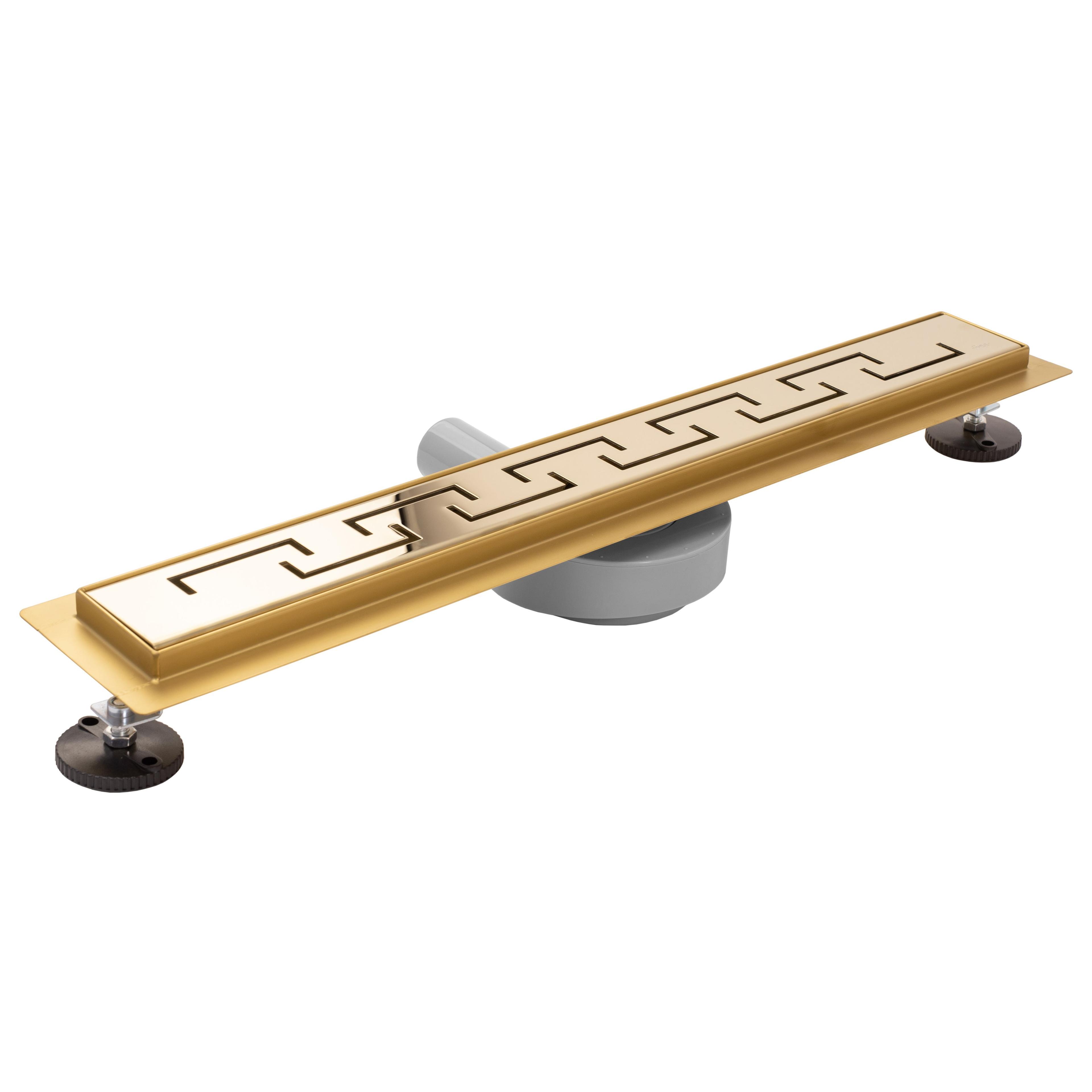 Linear drainage Rea Greek PRO MIRROR GOLD 70