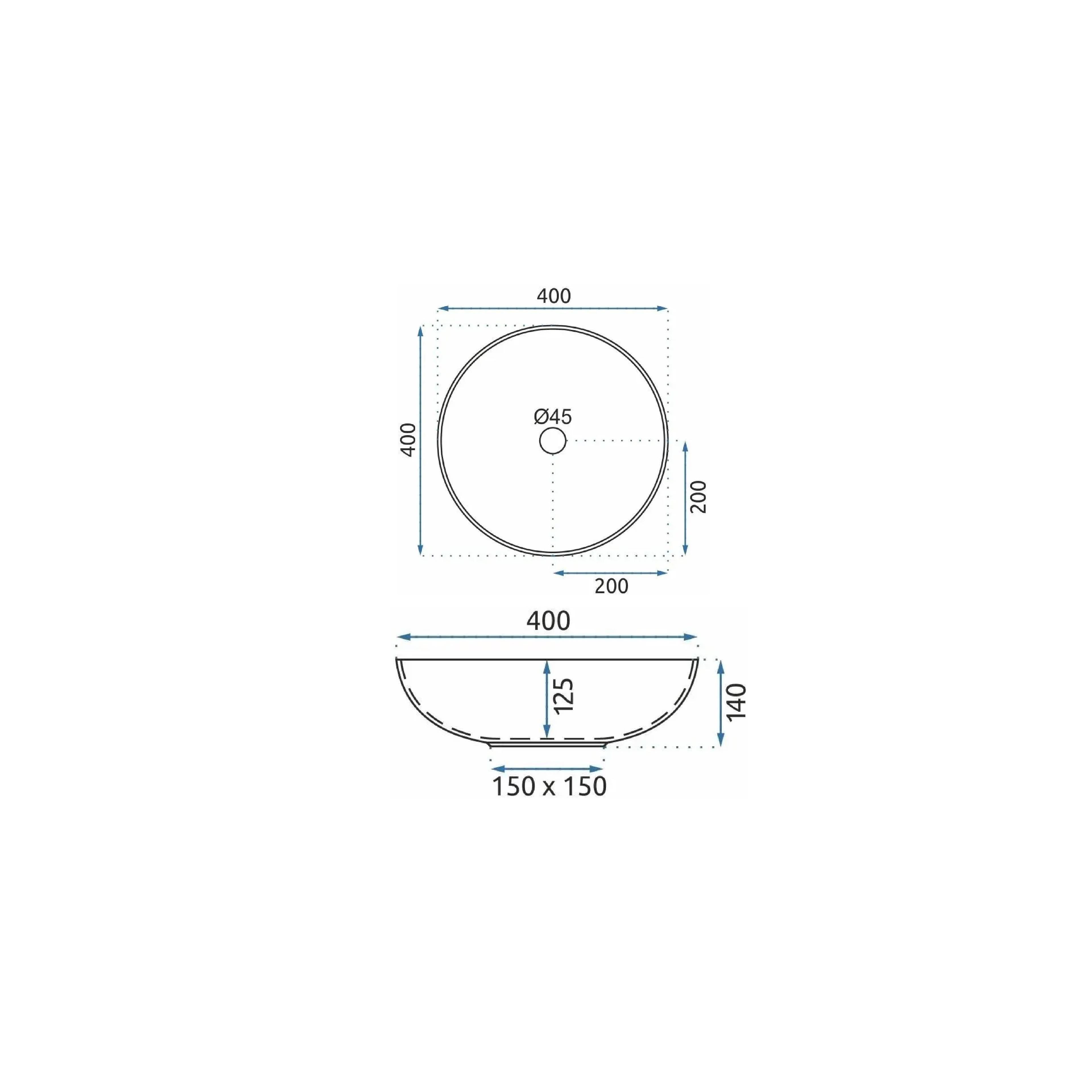 Countertop basin Rea Etno