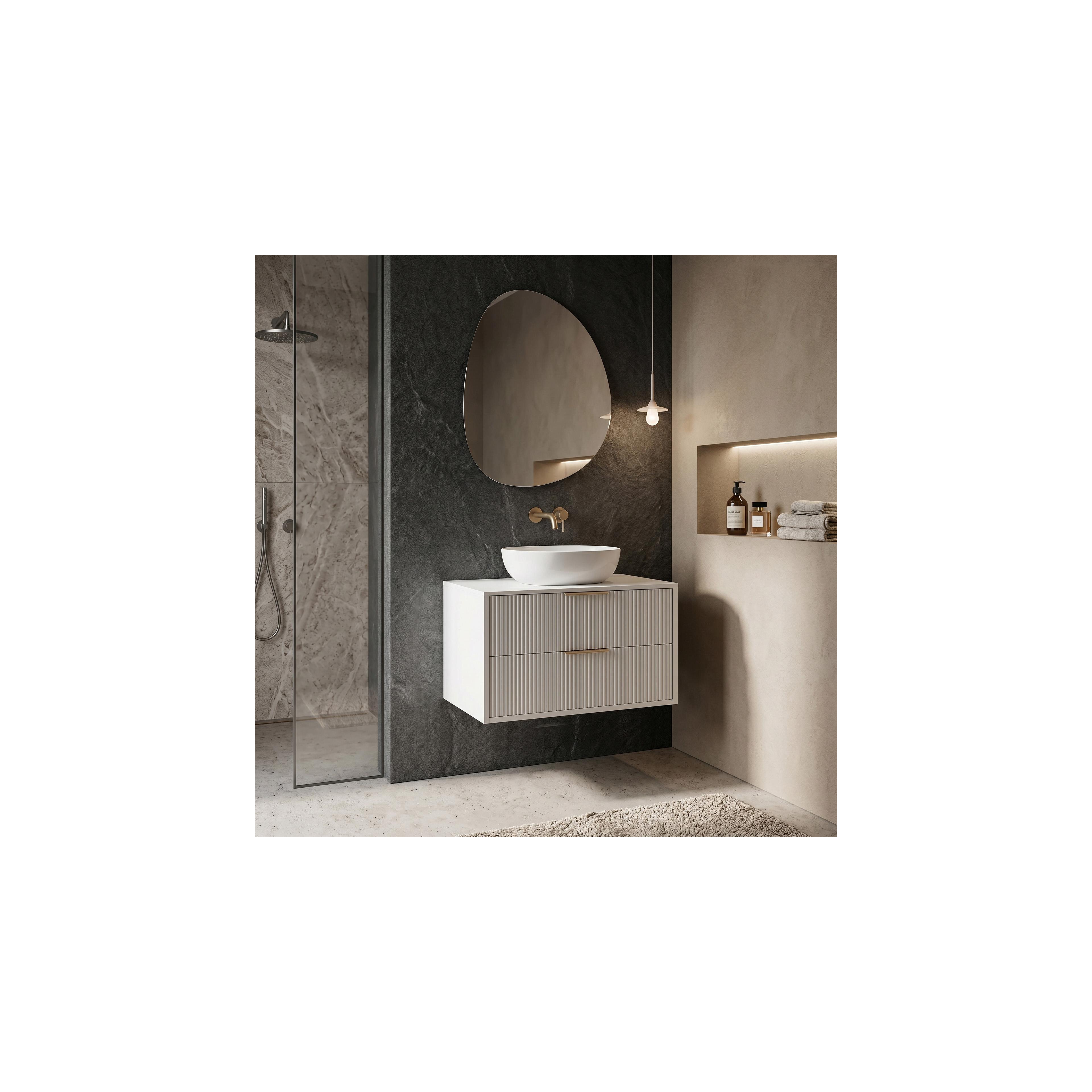 Waschtischunterschrank Rea Mono 80cm White
