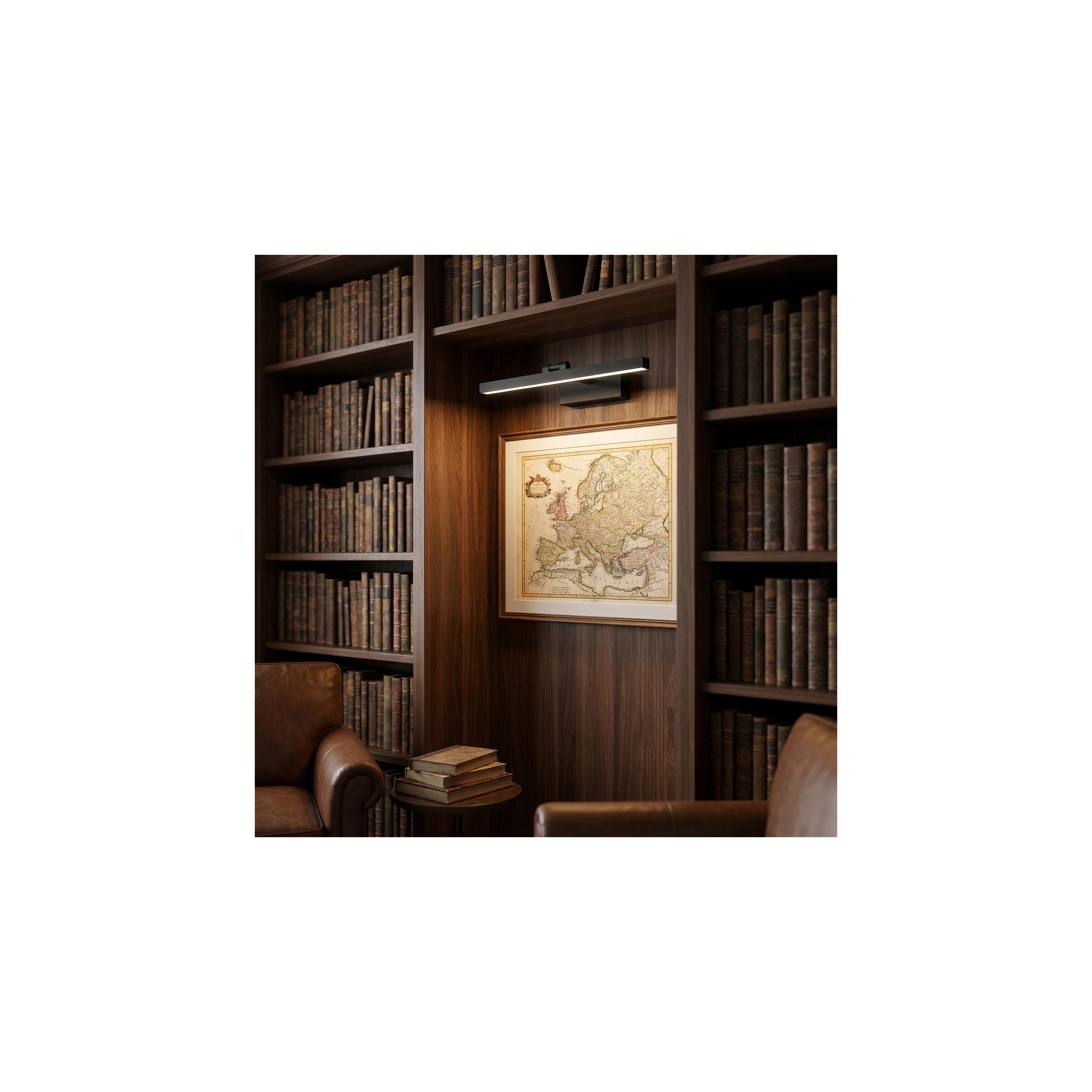 LED аплик за баня APP1867-1W 60 cm Black