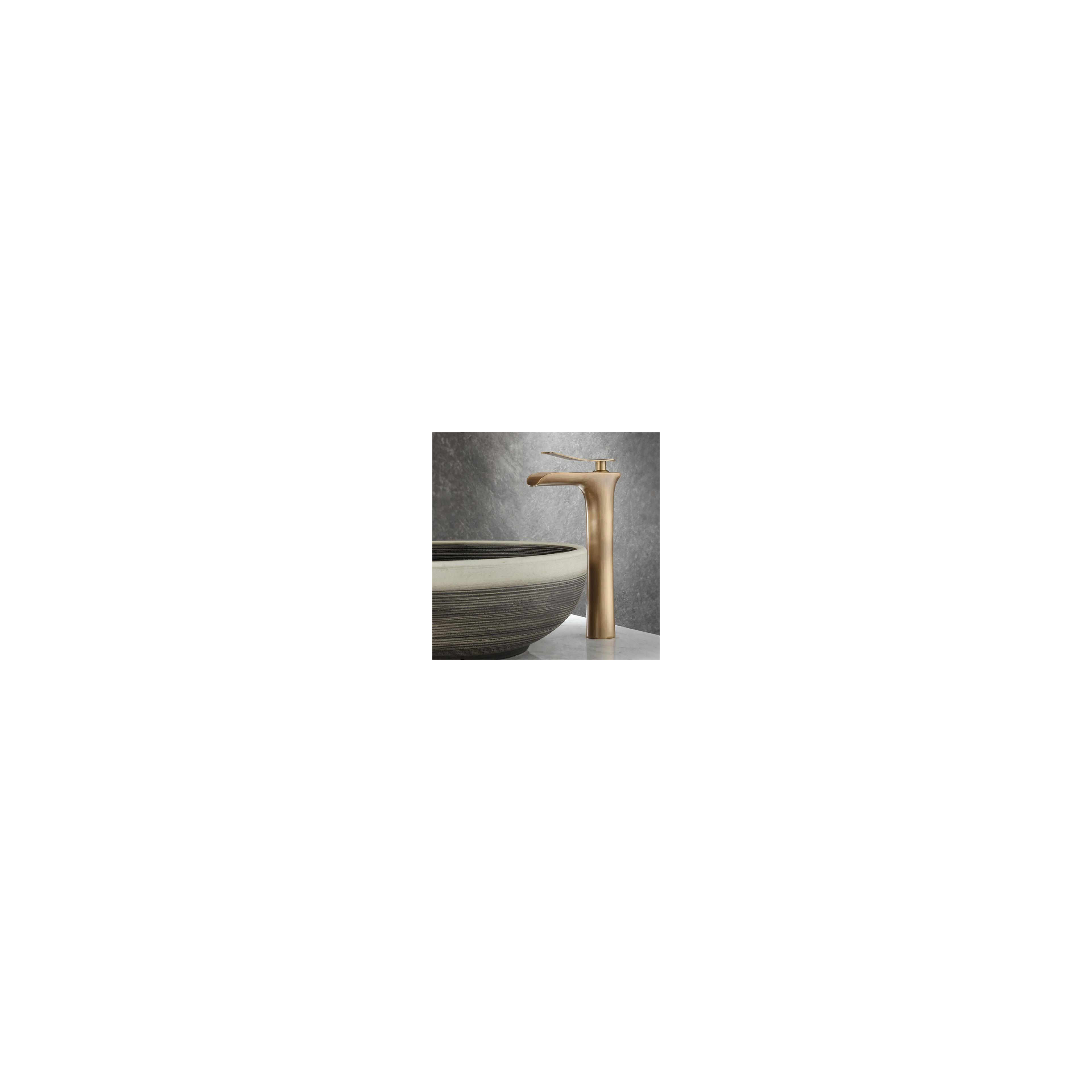 Waschbeckenarmatur Rea Laguna antique Brush Gold high