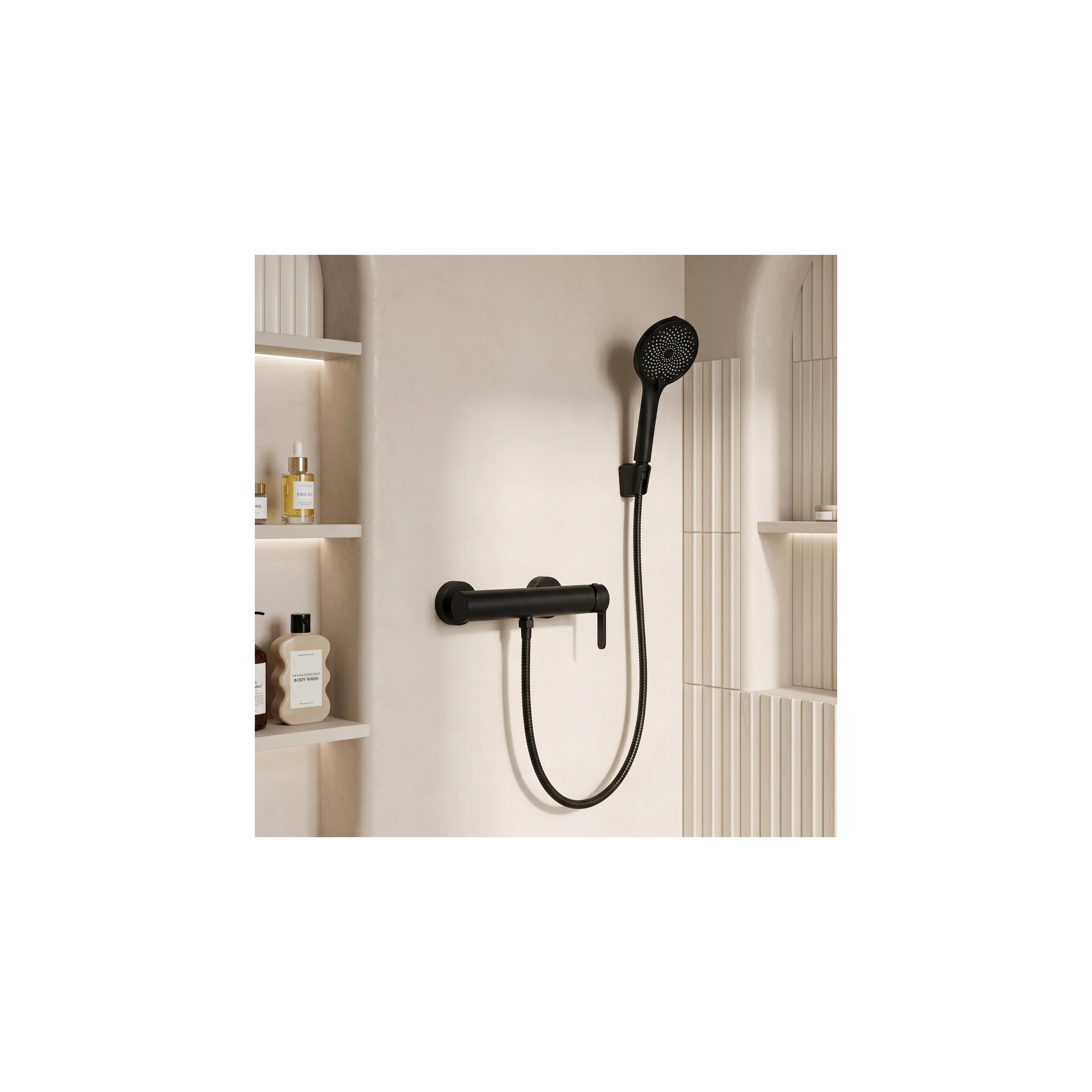 Badkarsblandare REA Ontario Side Black