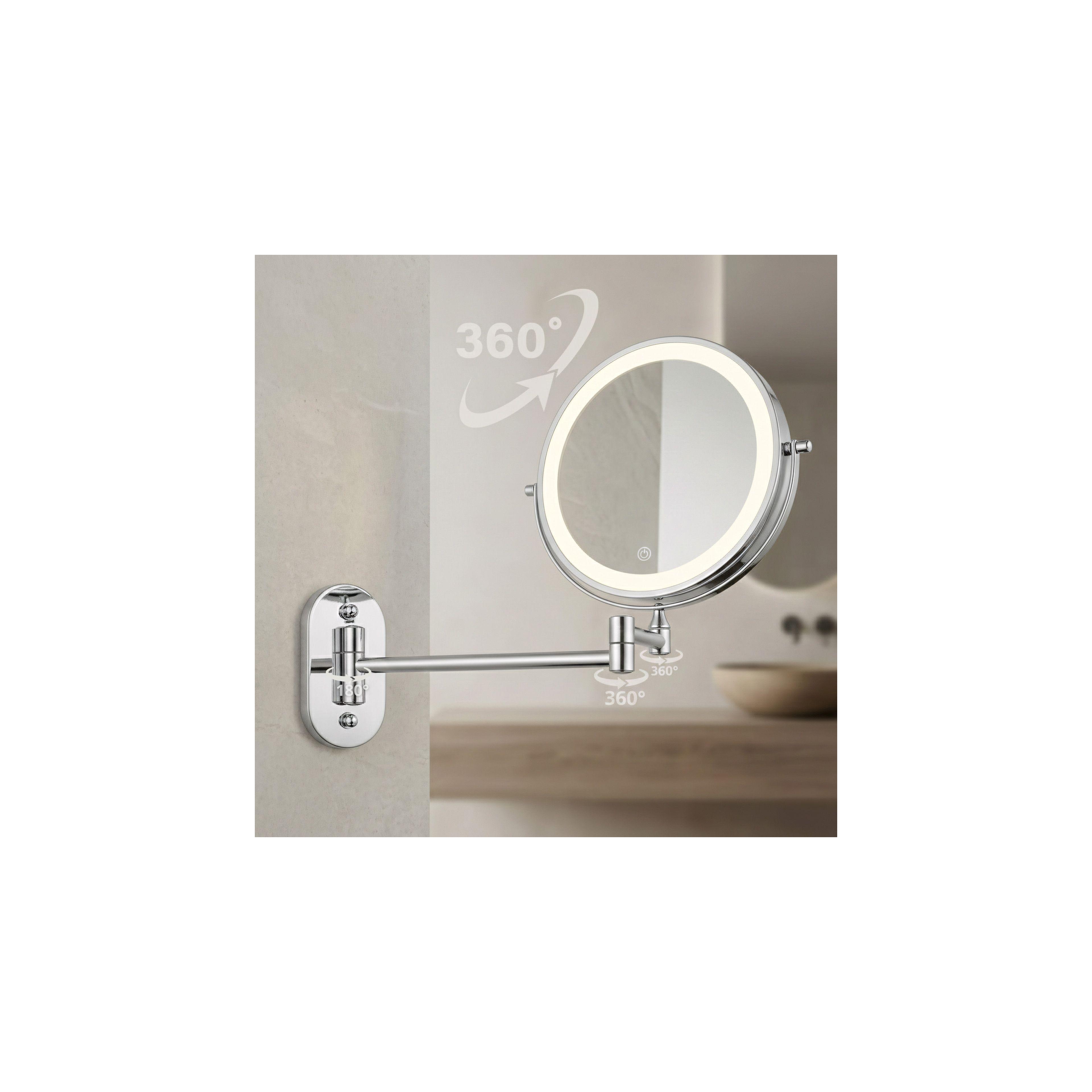 Mirror LED Glow Chrome