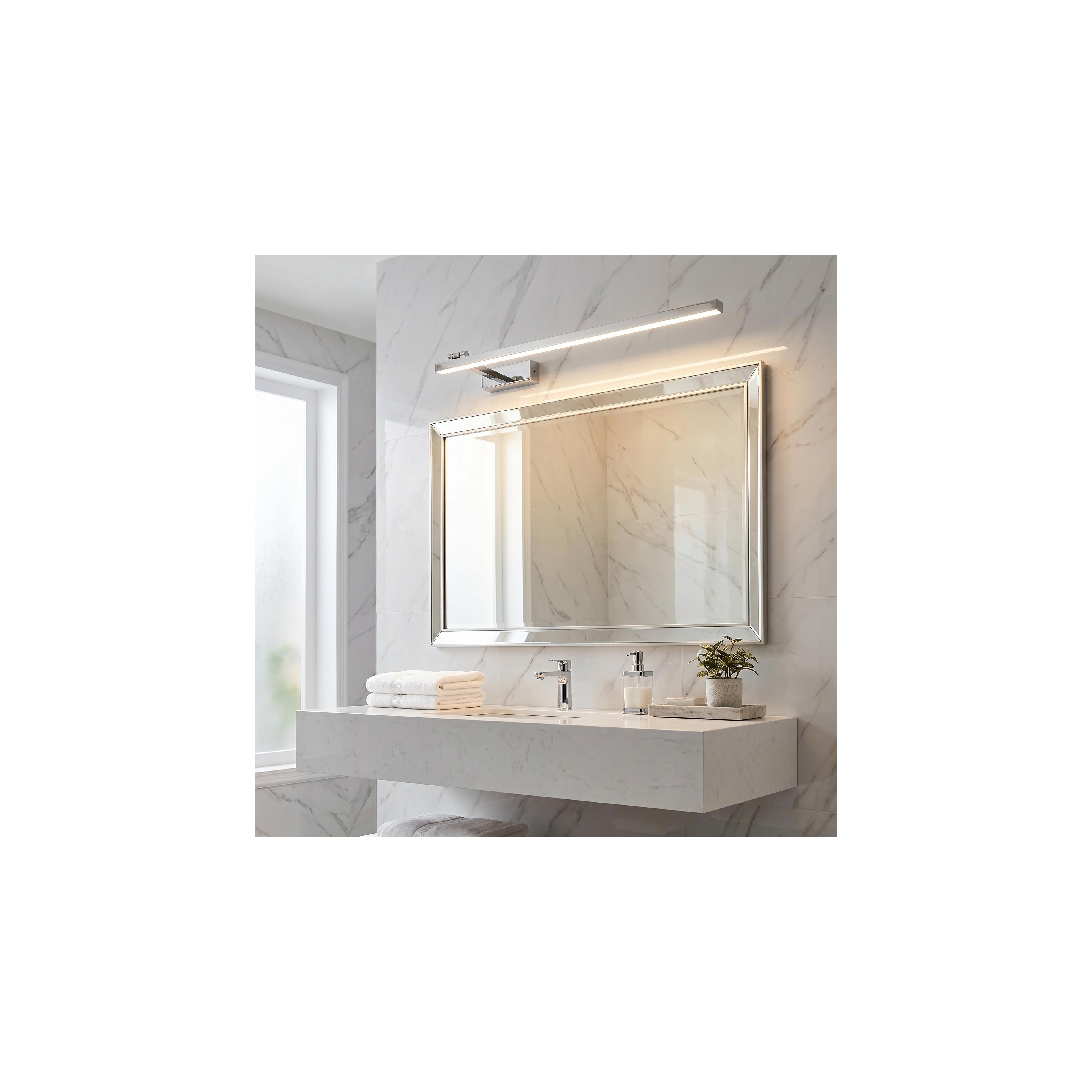 Bad LED-Wandleuchte SWE030-1W 80cm CHROME