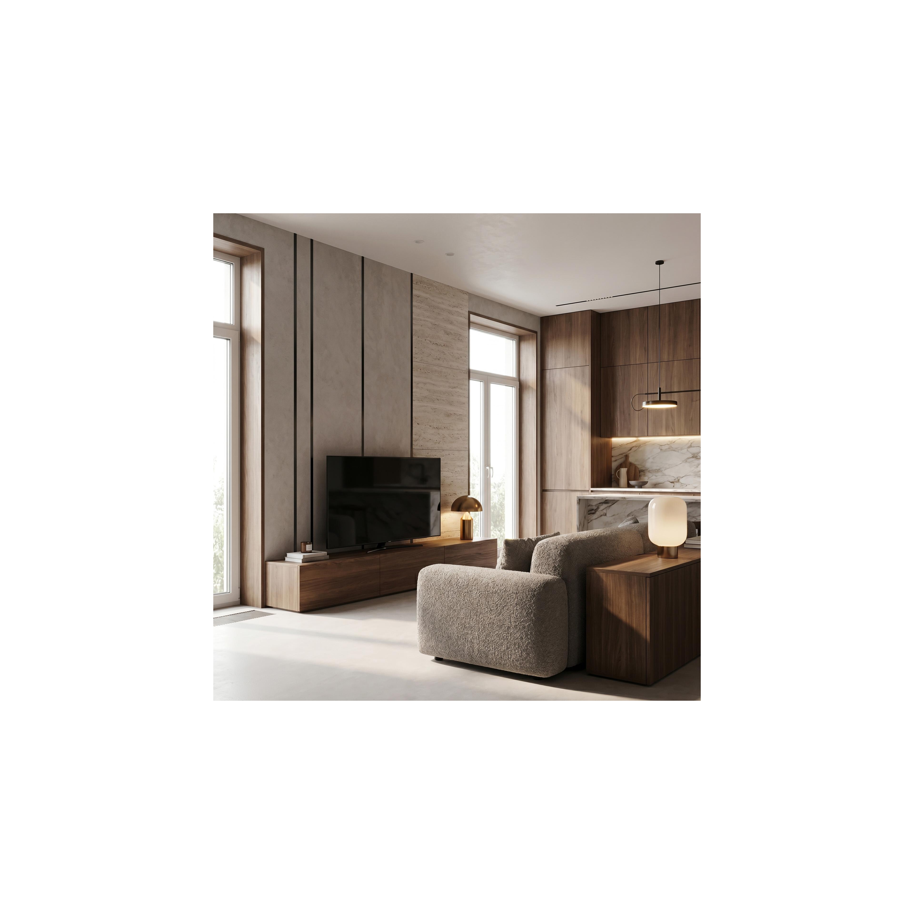 Selbstklebende Zierleiste Rea P14454C 2cm Brush Black