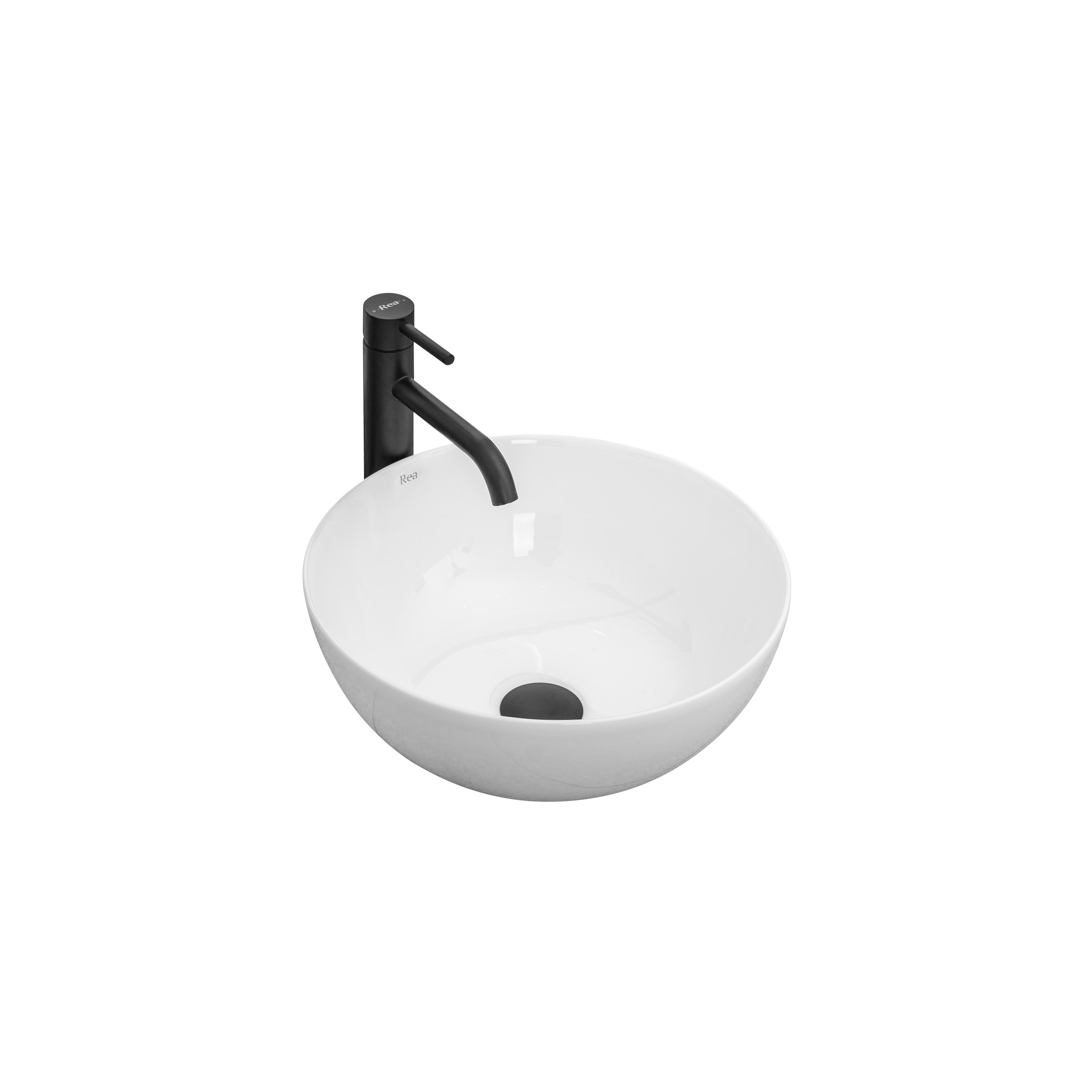 Aufsatzwaschbecken Stella white