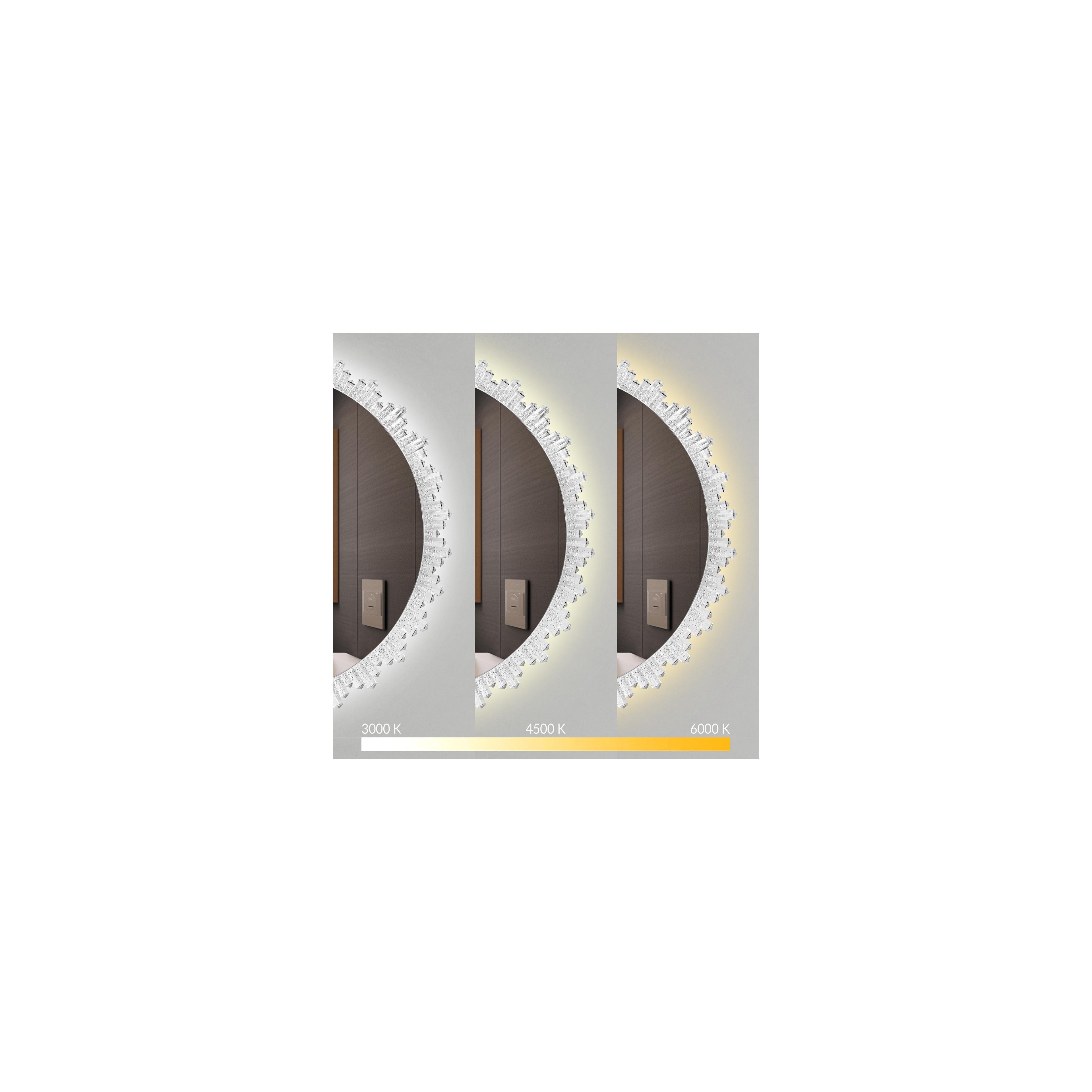 VÄGGSPEGEL LED 80 cm X013