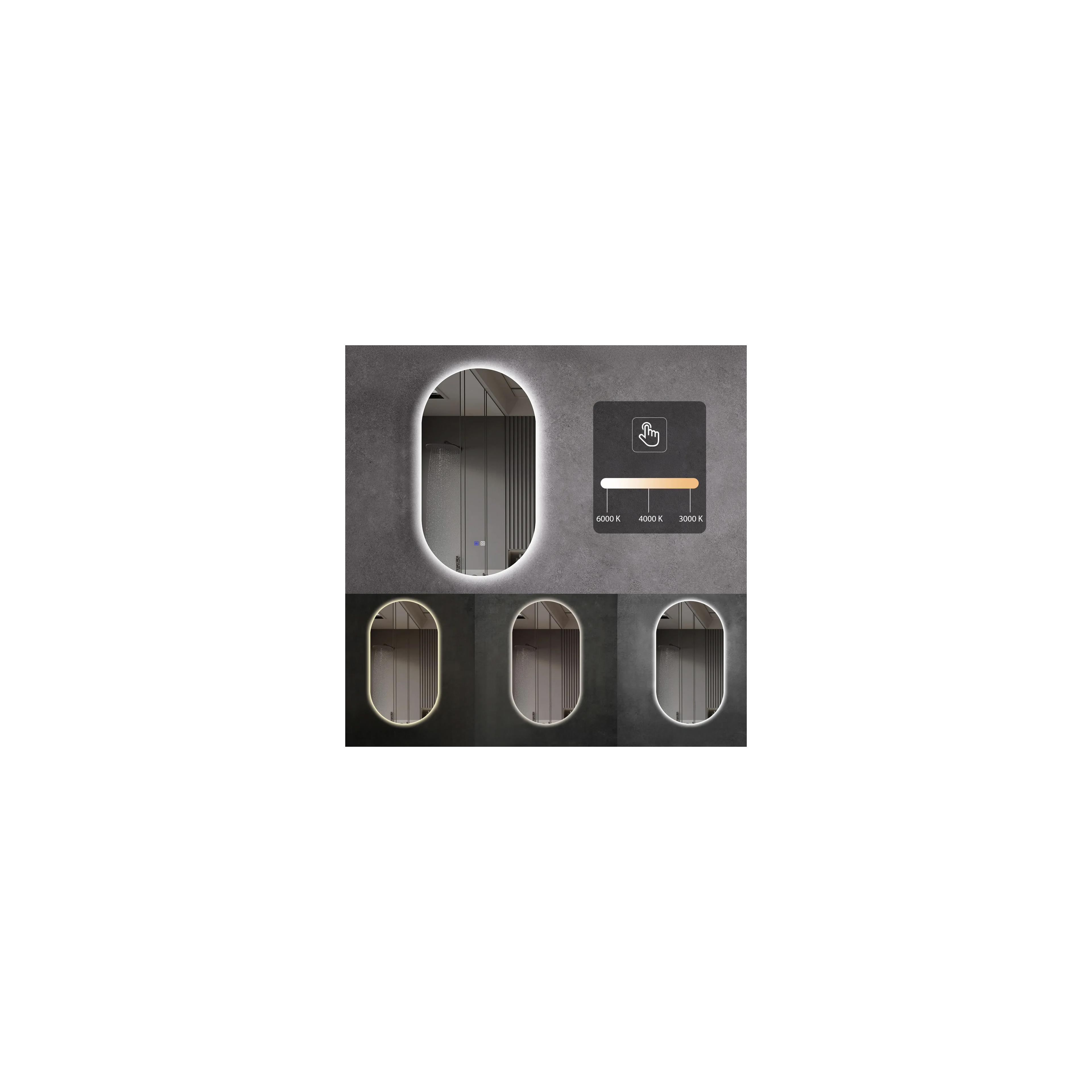 Mirror LED 50x80cm S027
