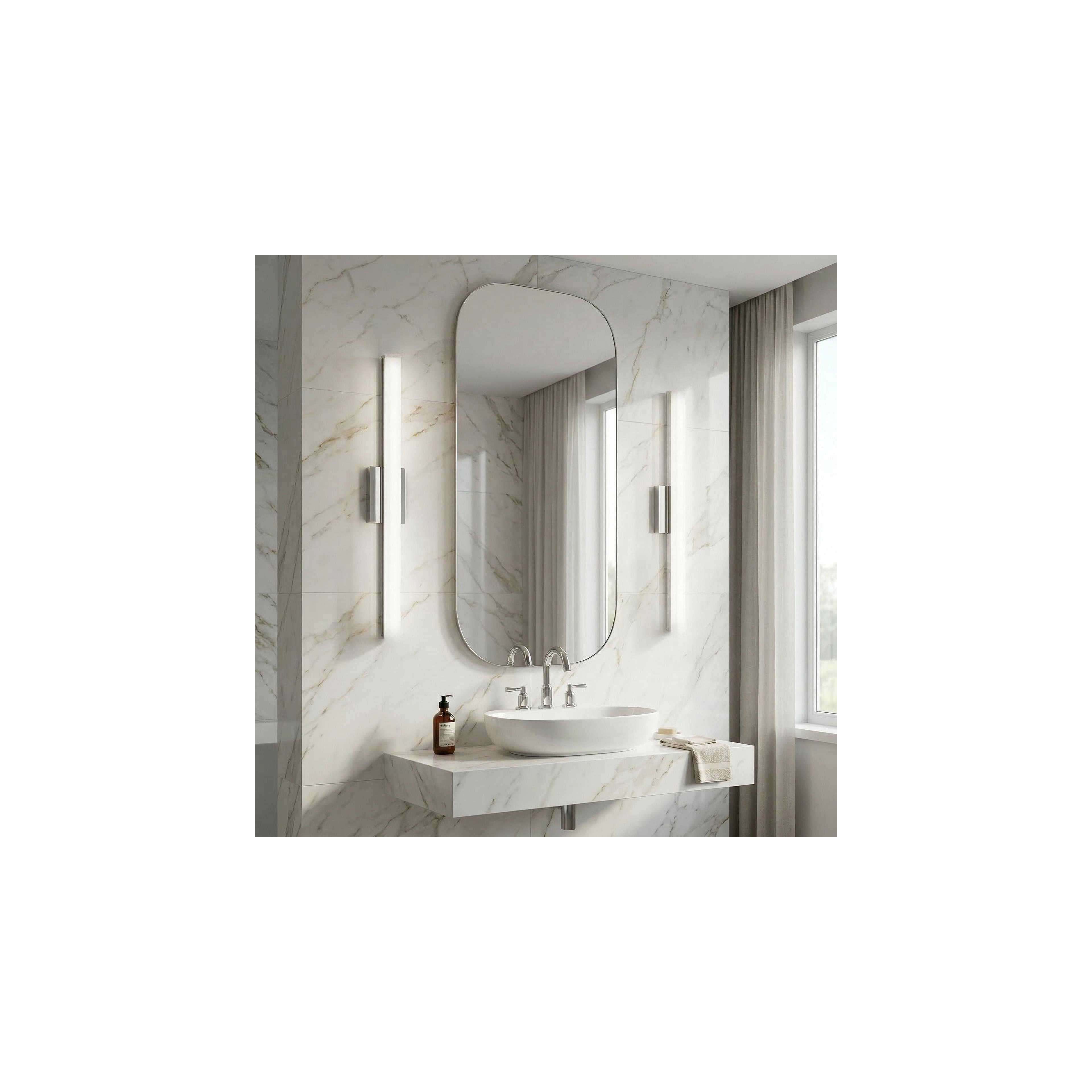 Wandlampe LED 80CM APP1847-1W CHROM