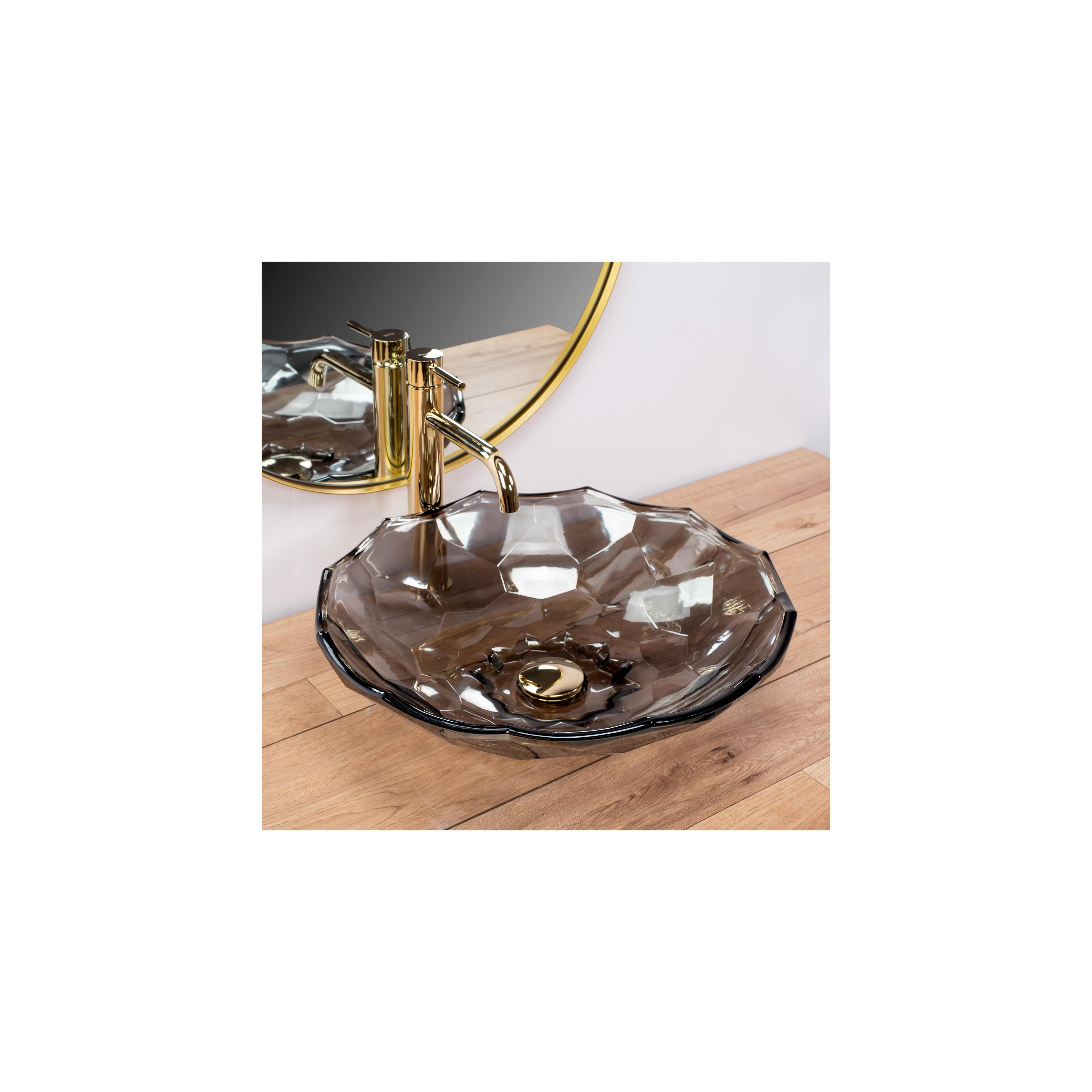 Countertop Basin REA ICE BLACK