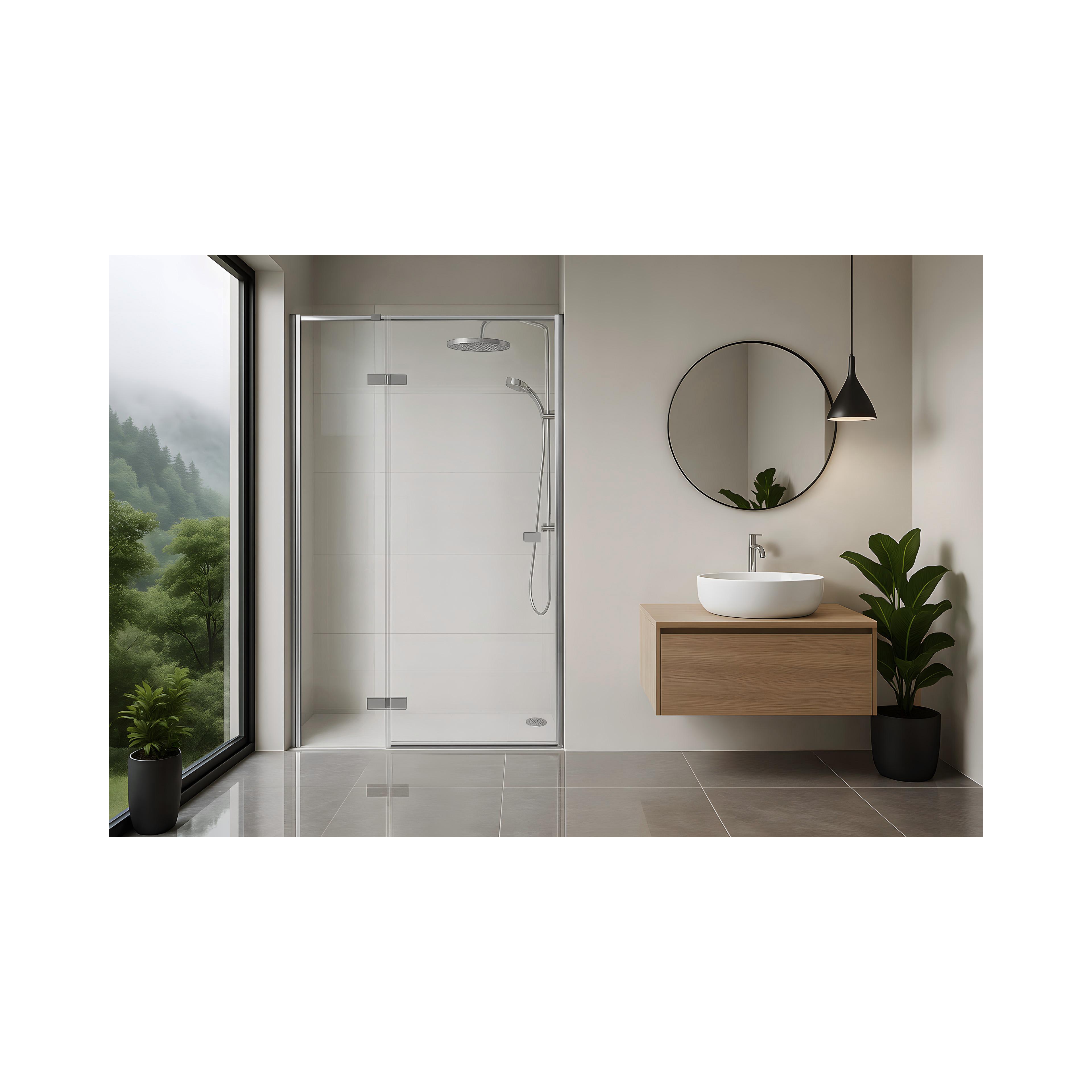 Duschtür Rea Atlas 80 Chrome