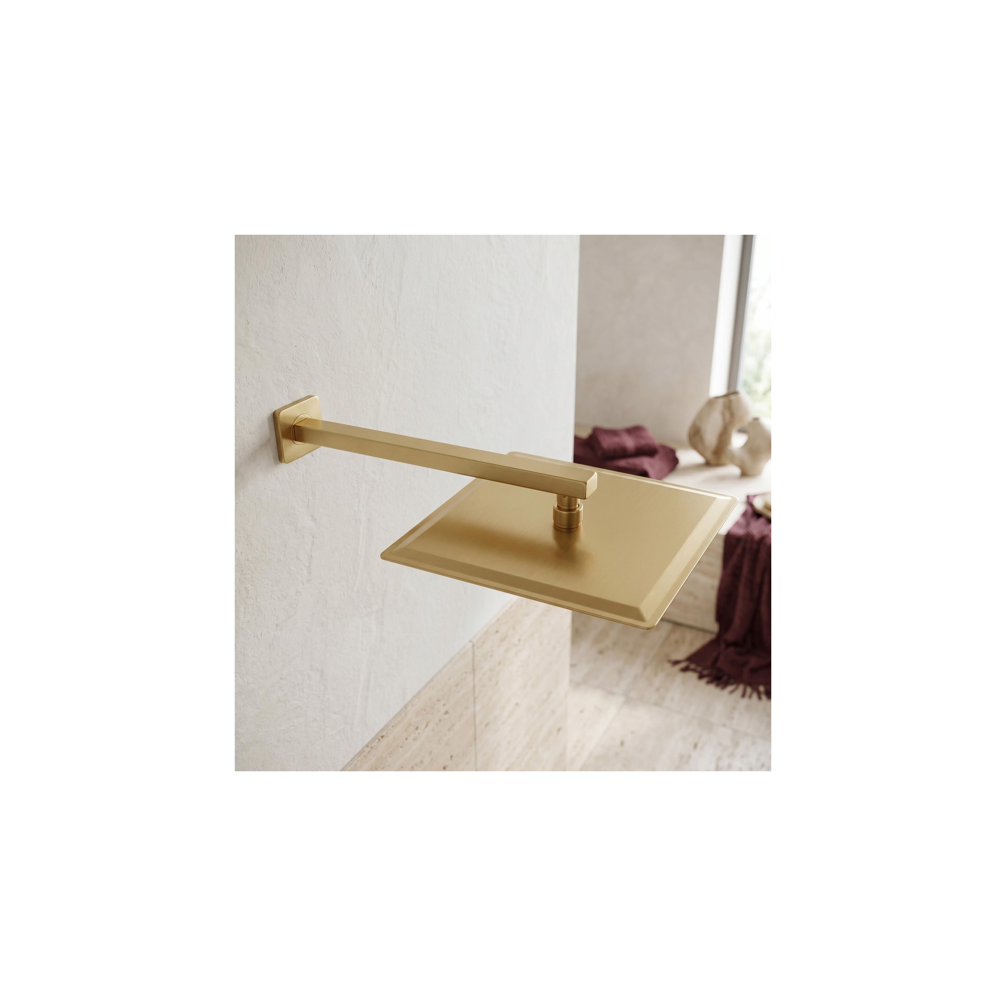 Квадратен душ пита REA JS-P015BG 30cm Brush Gold