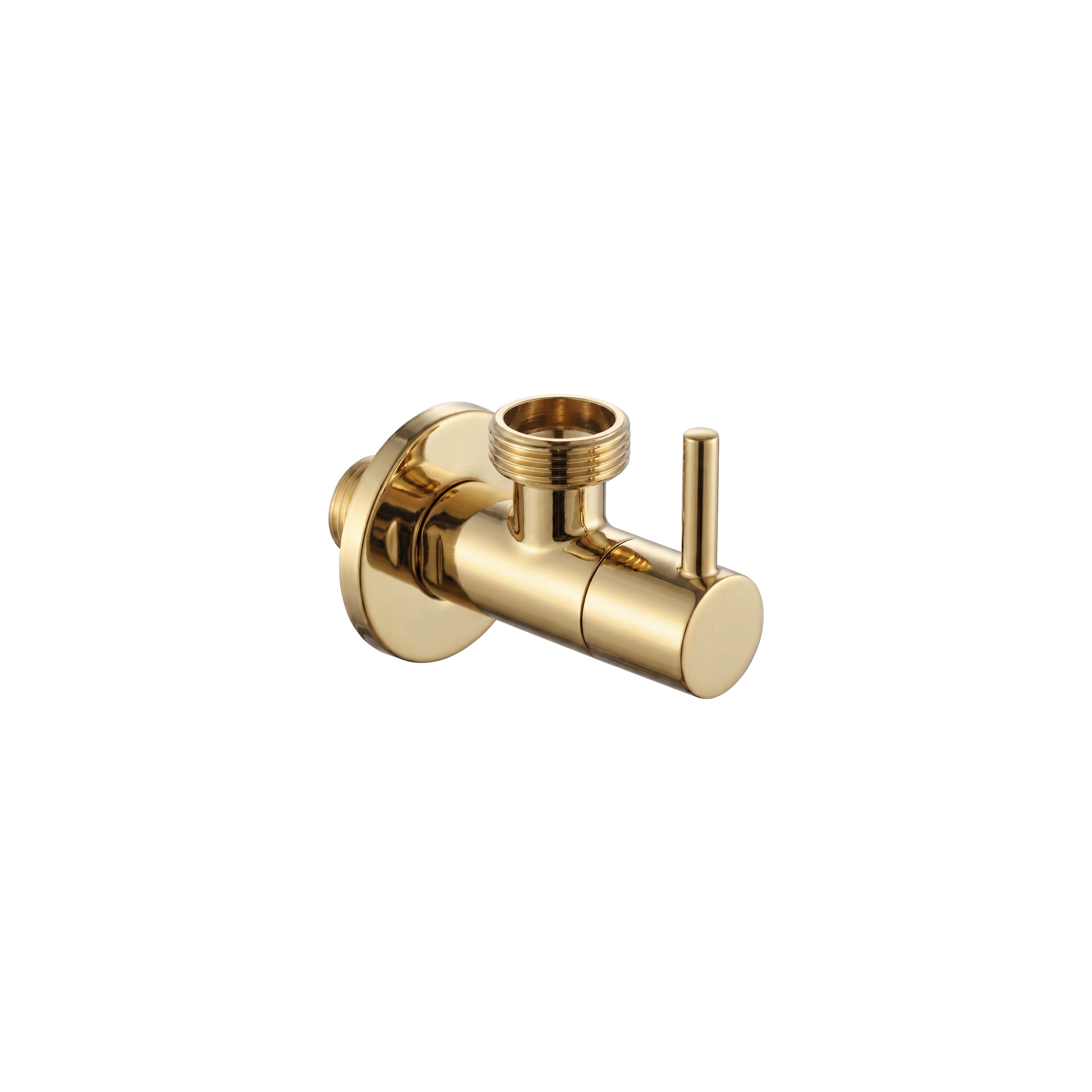 Ъглов вентил 1/2" x 3/4" Gold
