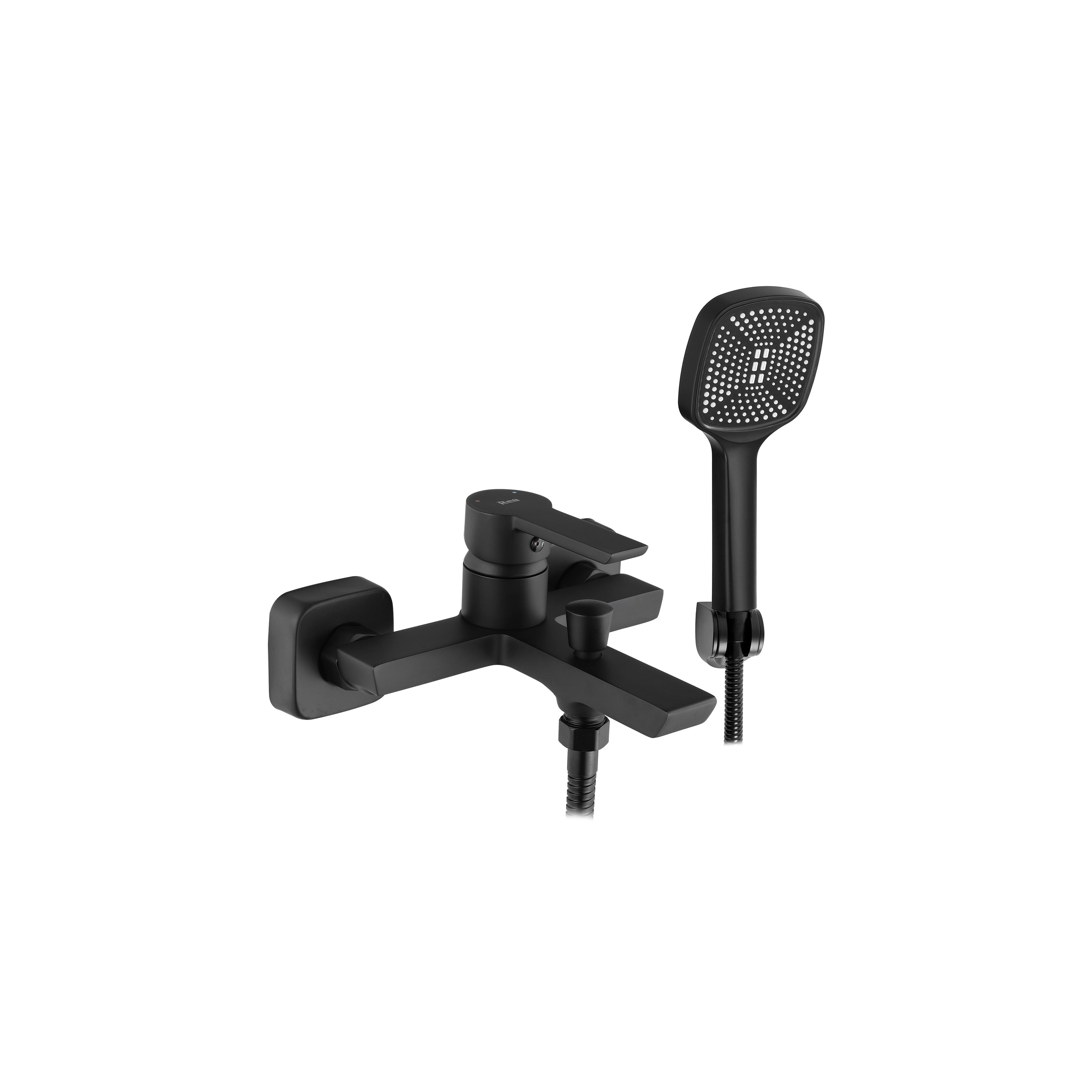 Wannenarmatur REA ARGUS BLACK MATT