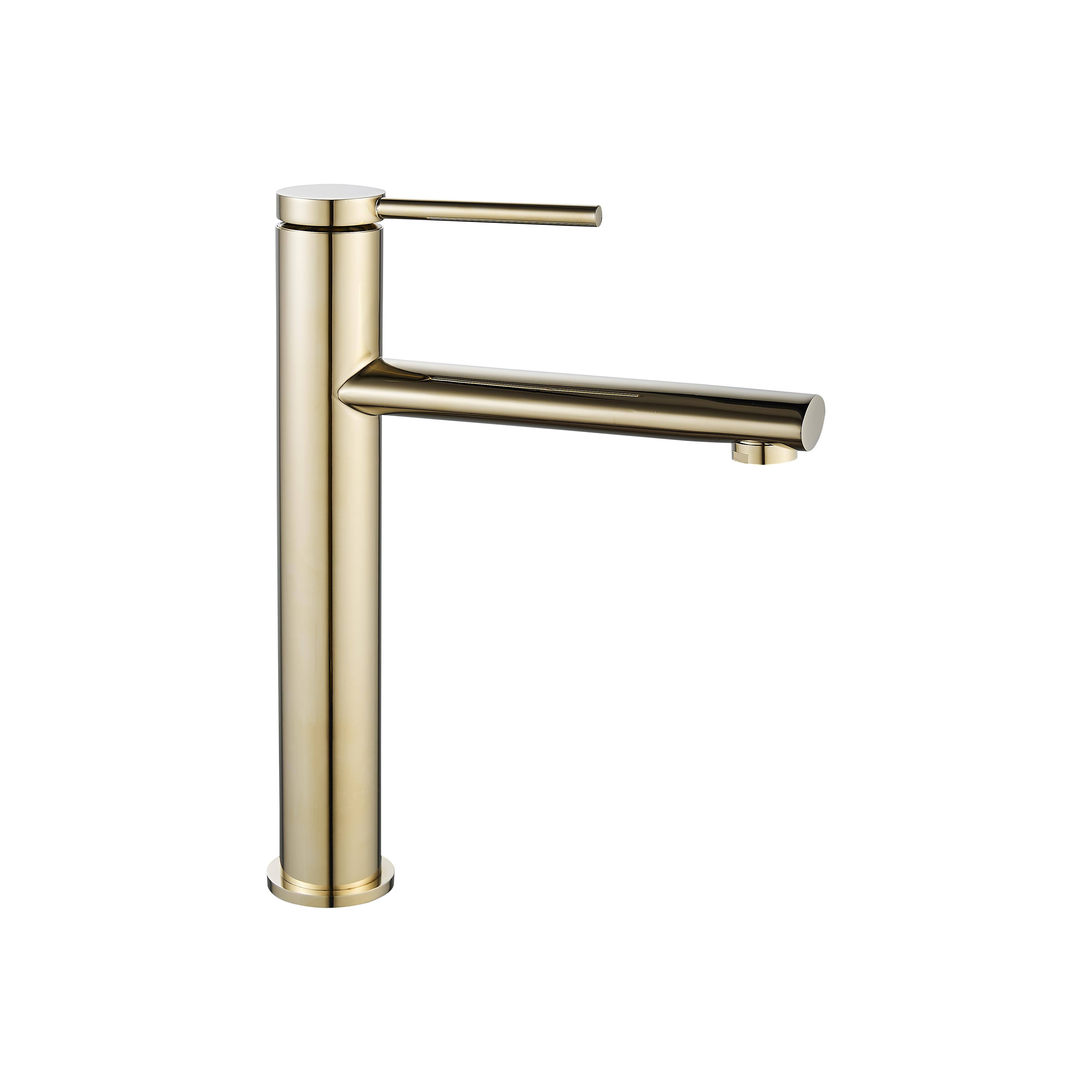 Rea OVAL GOLD Visoka slavina za umivaonik