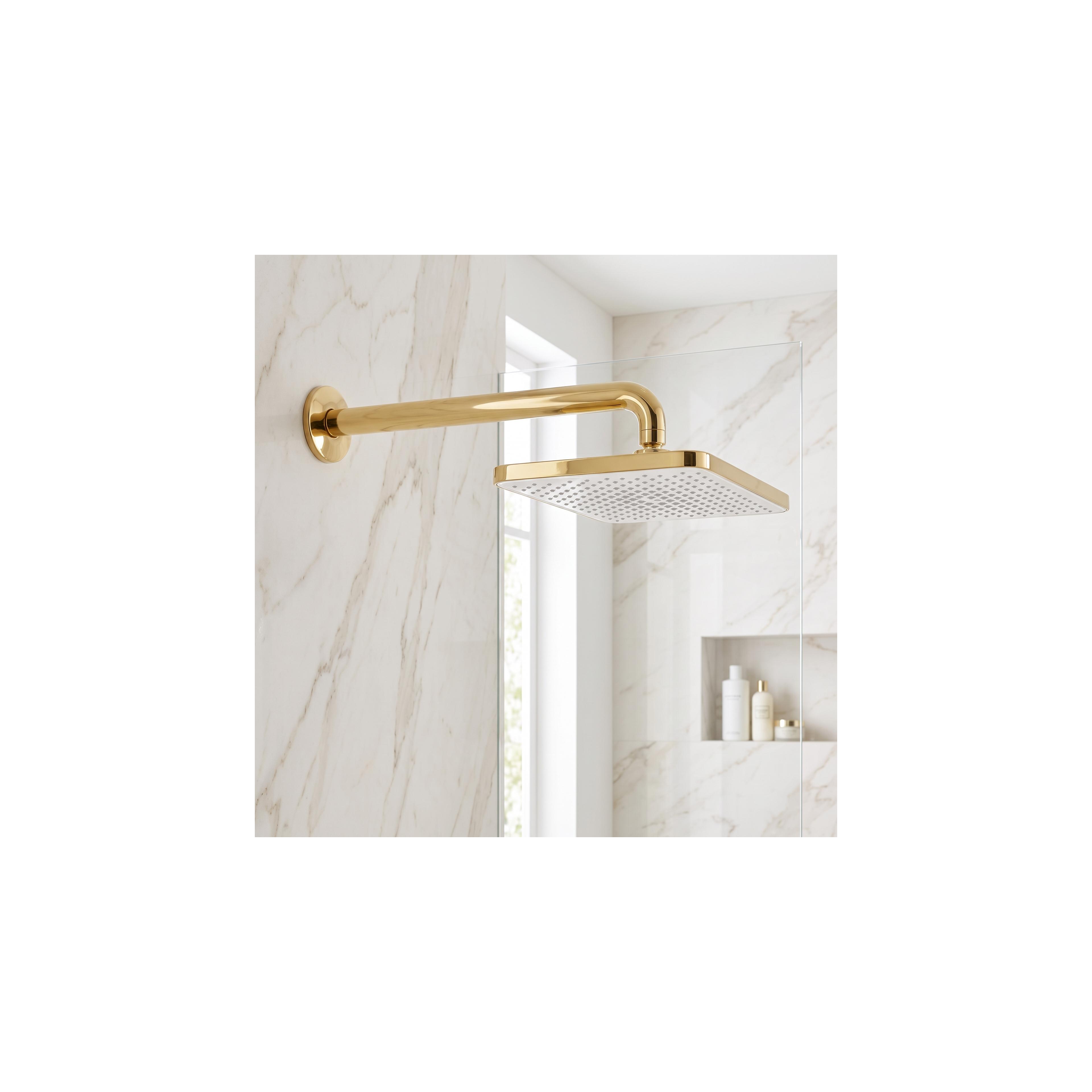 Rectangular shower head REA JS-032 Gold
