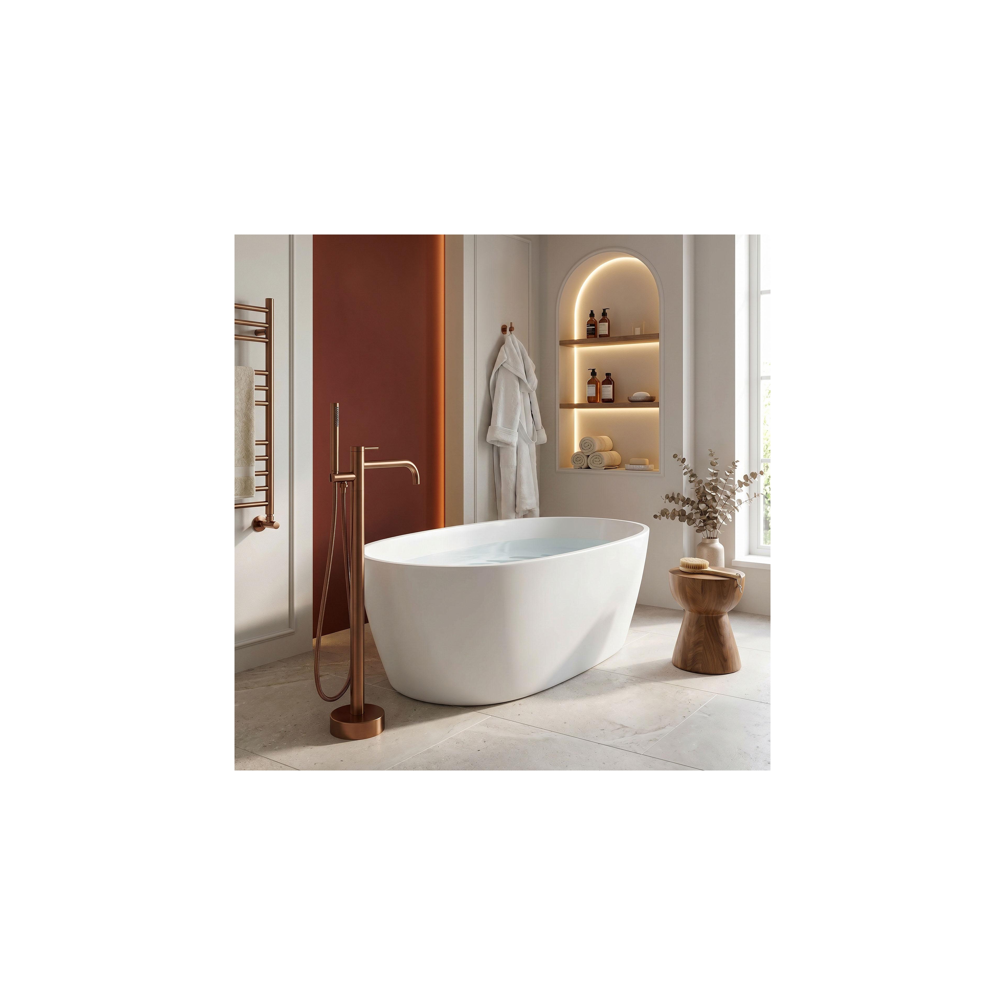 Frei stehende Armatur Rea Clif Brush Copper