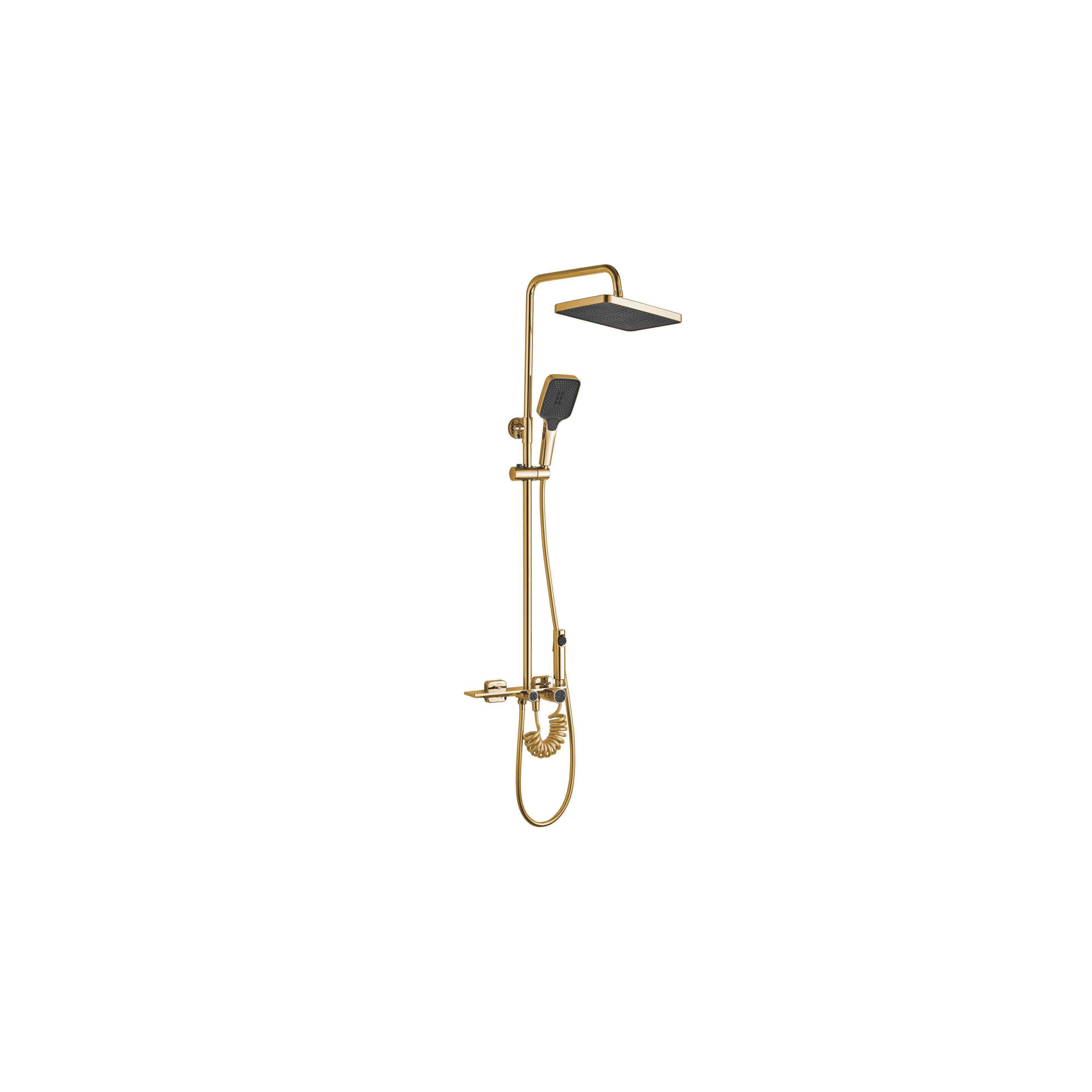 Комплект за душ REA HELIX Gold
