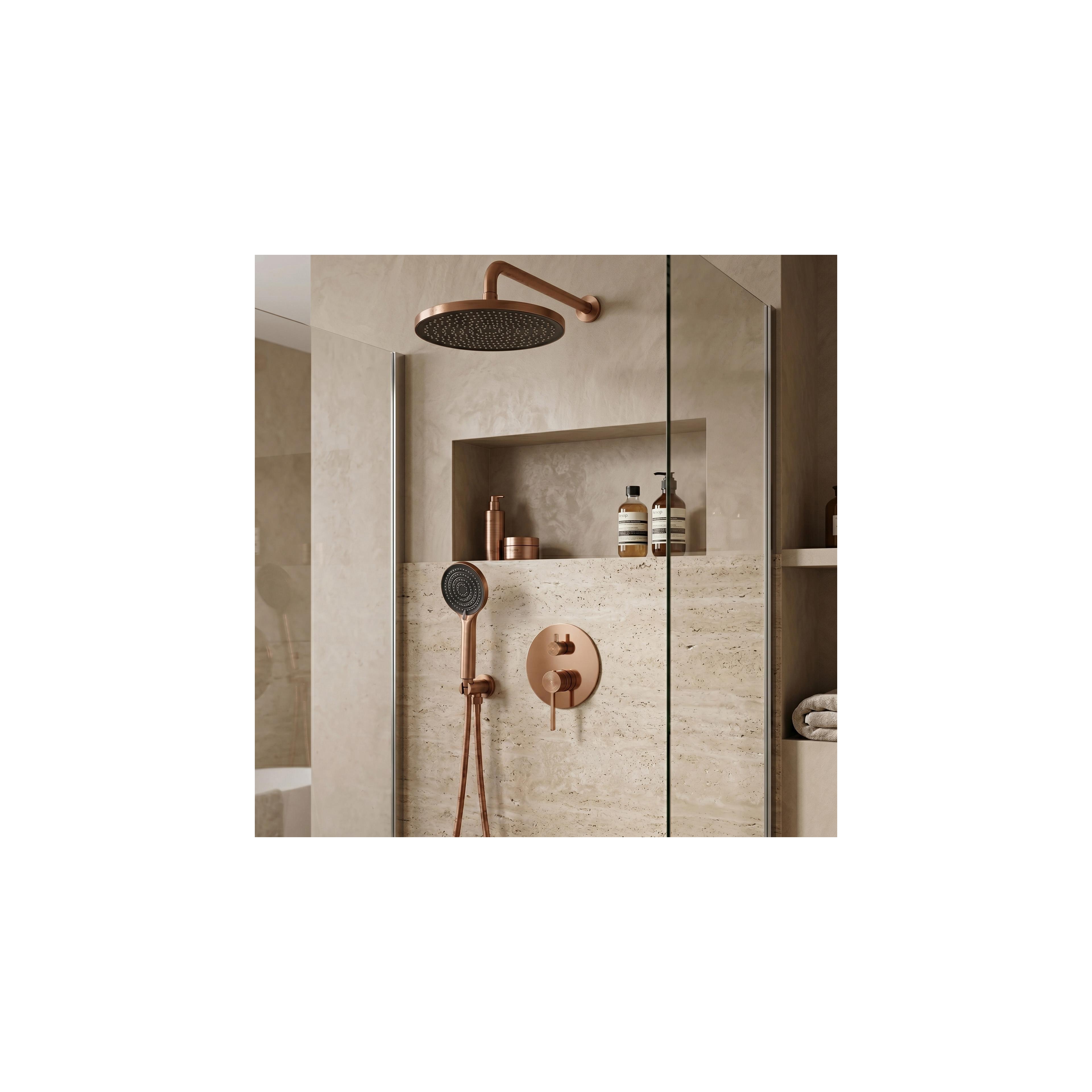 Inbyggd duschset Rea Foster Brush Copper + BOX