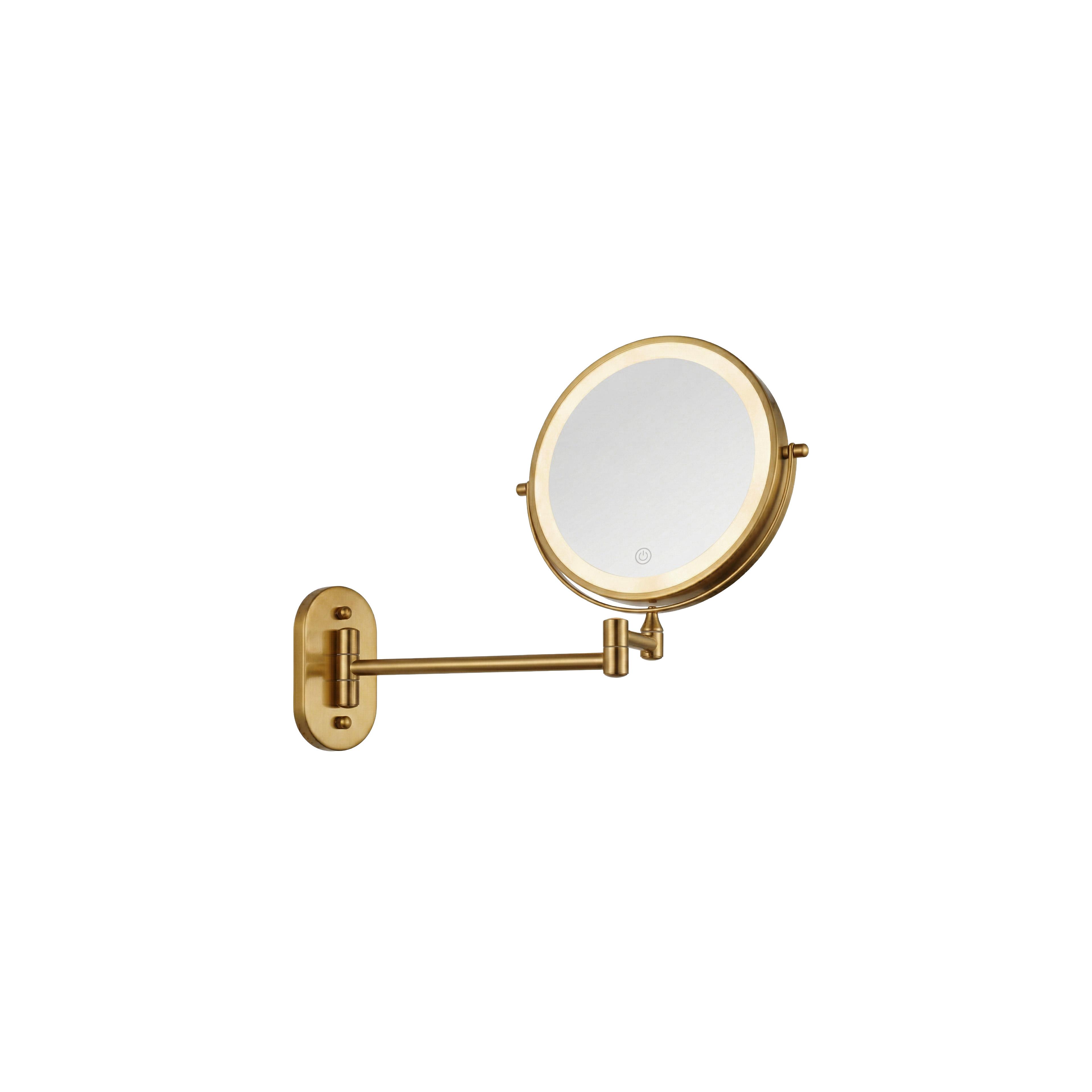 Mirror LED Glow Old Gold