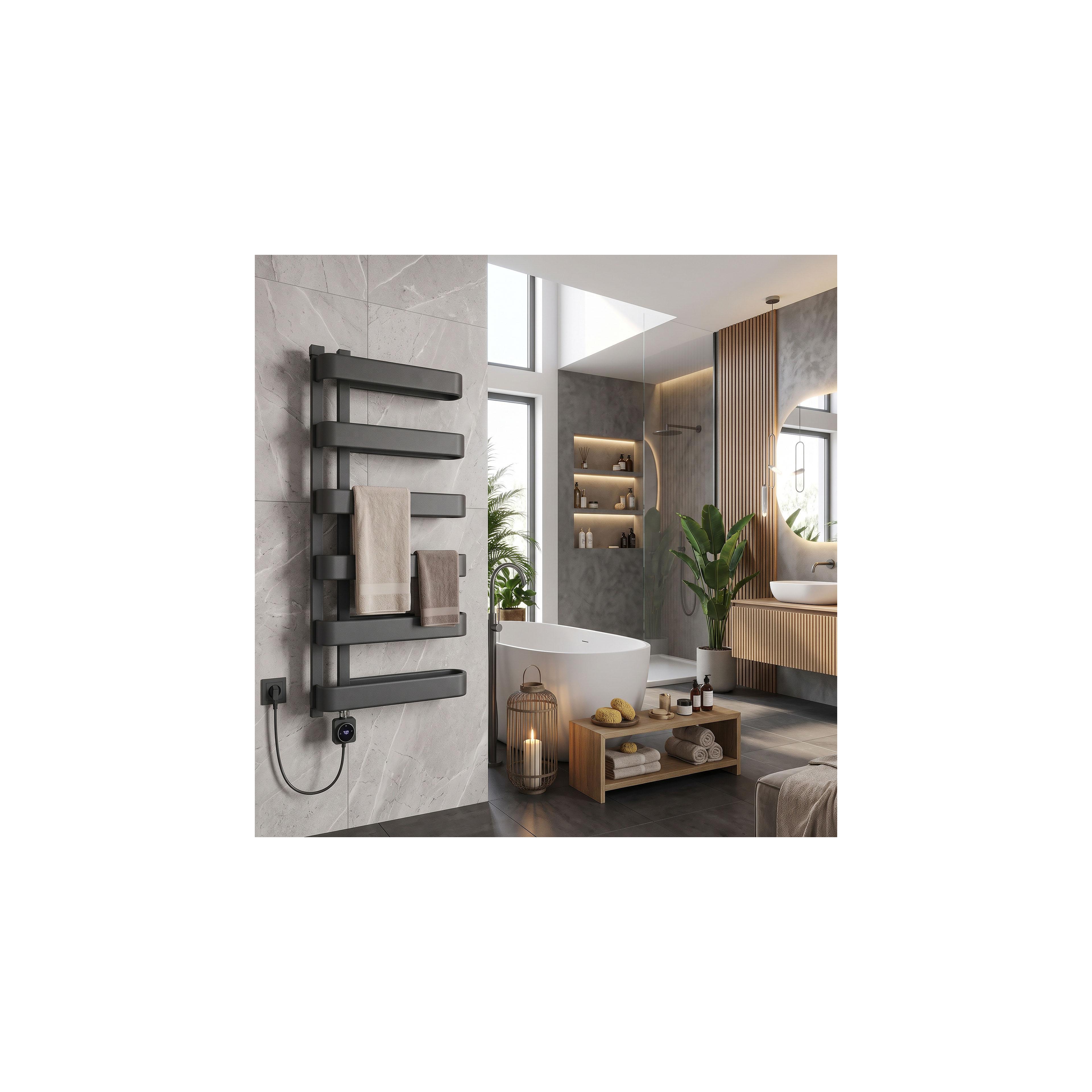Electric Radiator Rea Artas 90x50cm Grey