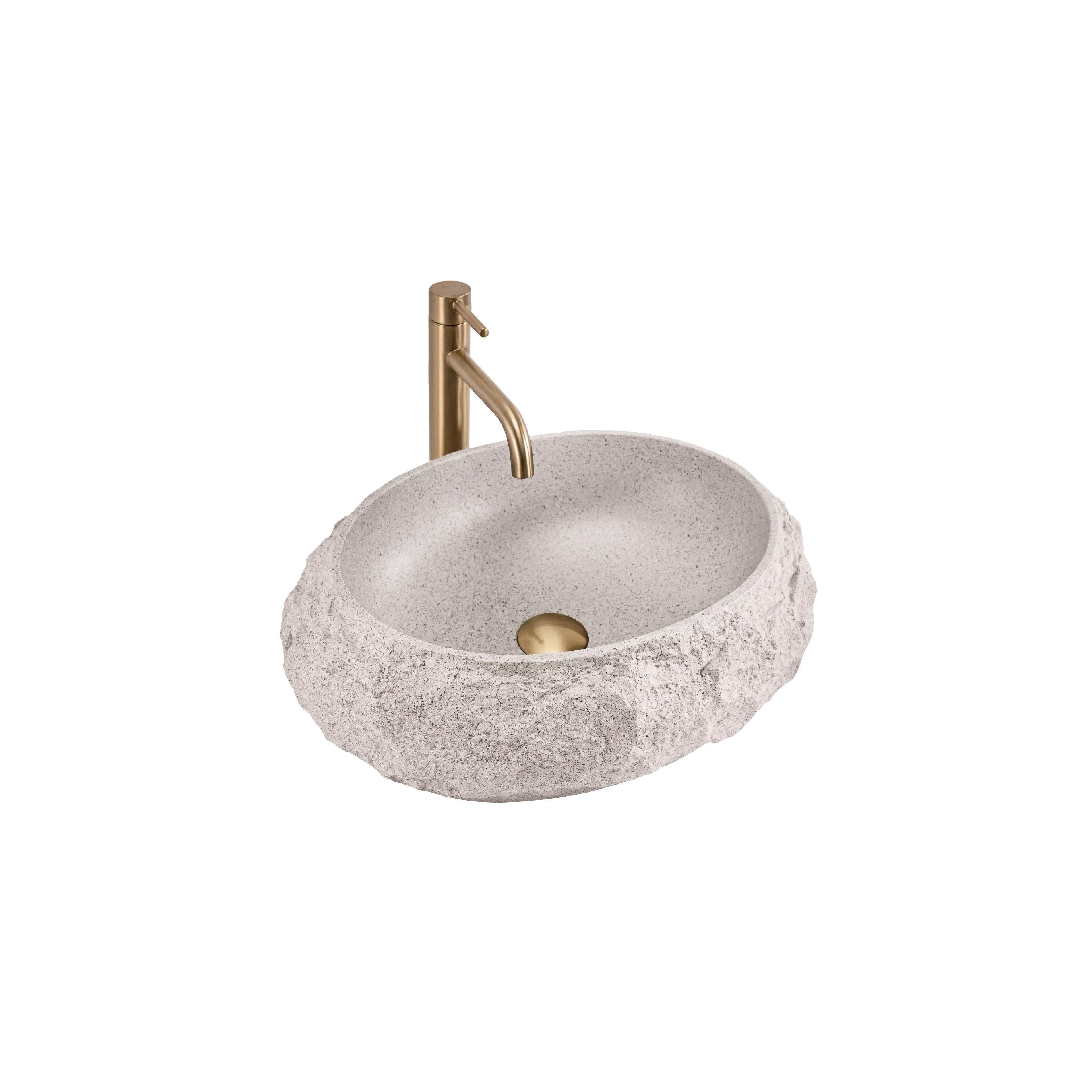 Aufsatzwaschbecken Rea Mika Beige