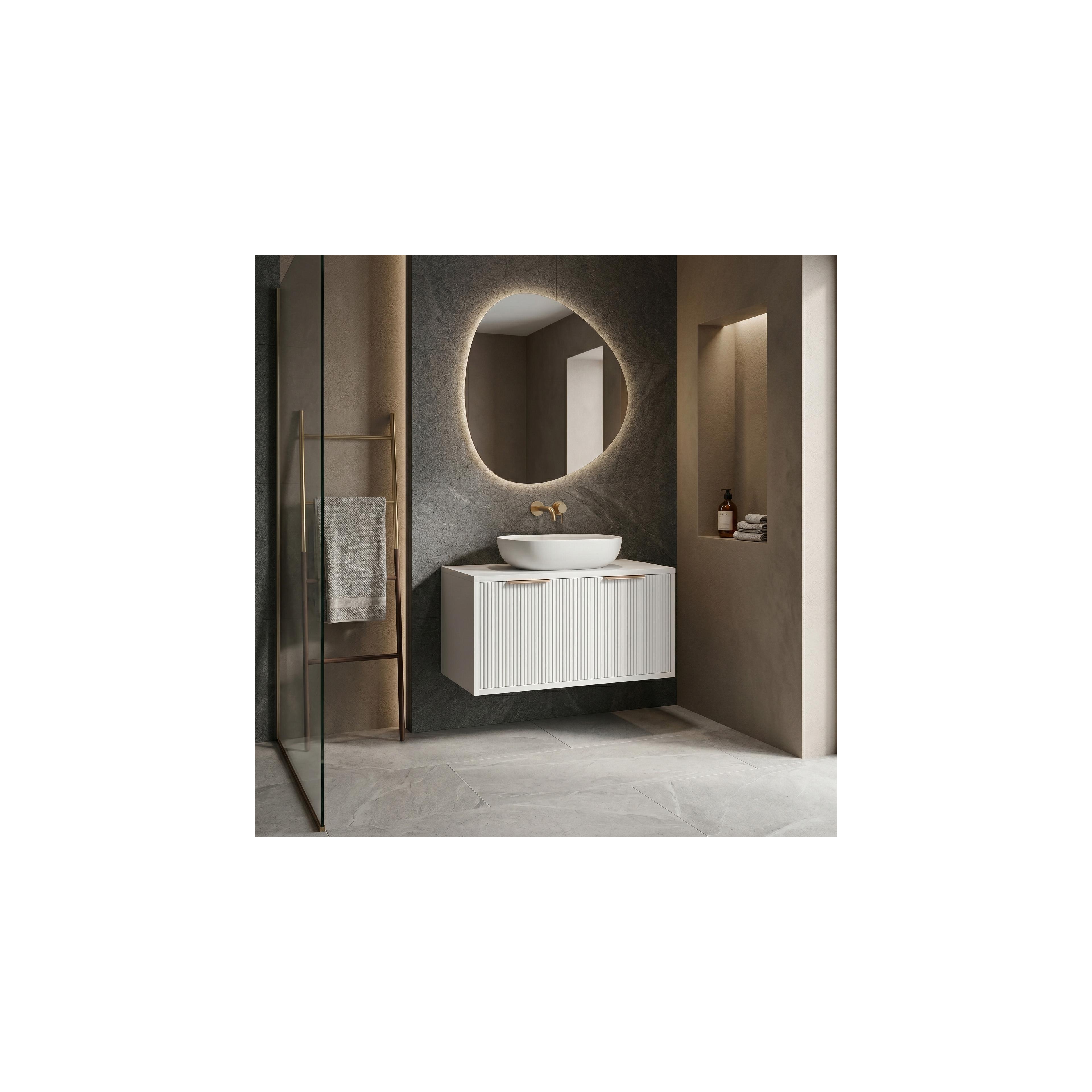Waschtischunterschrank Rea Core 80cm White