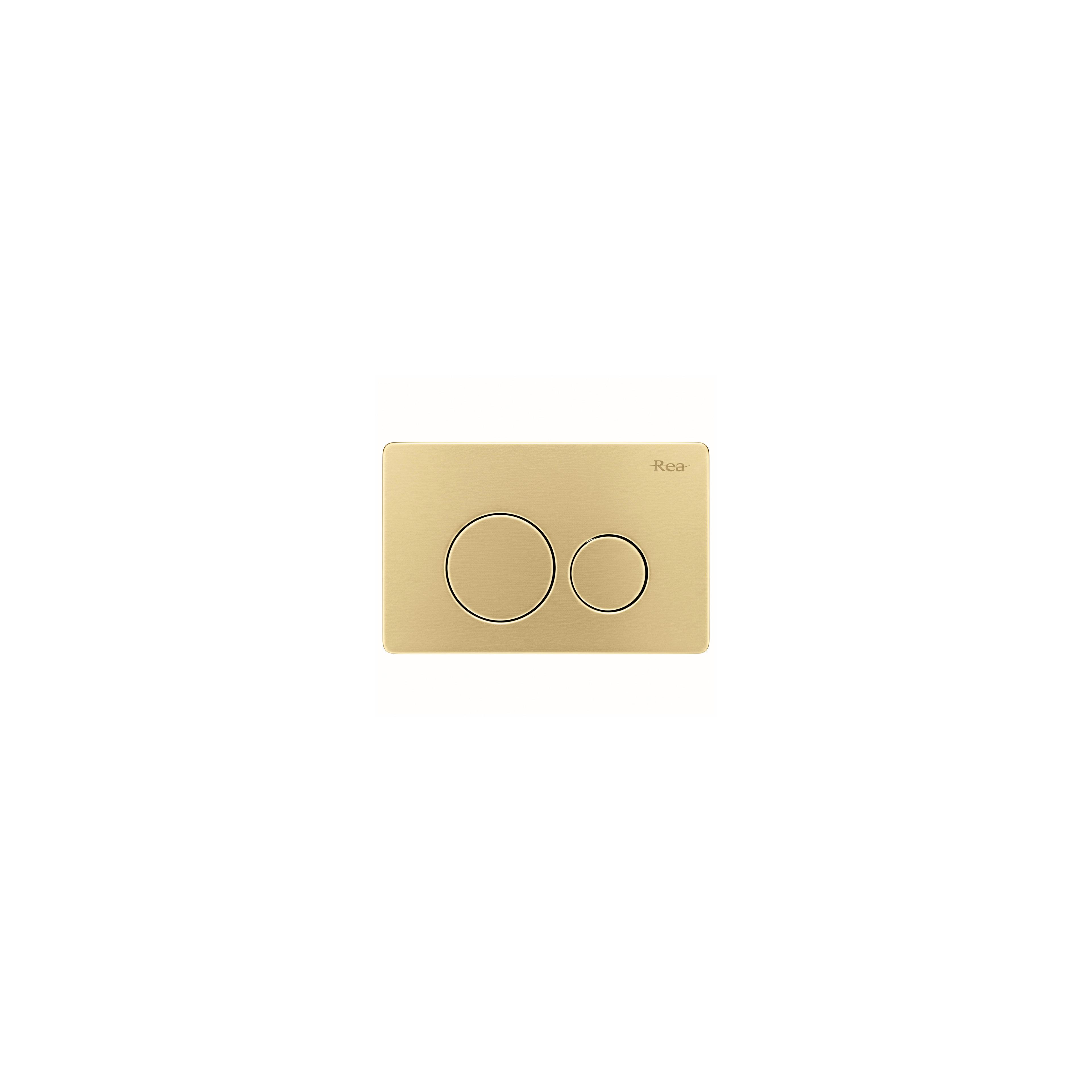 Drückplatte Rea I K011A-Q Gold Brush