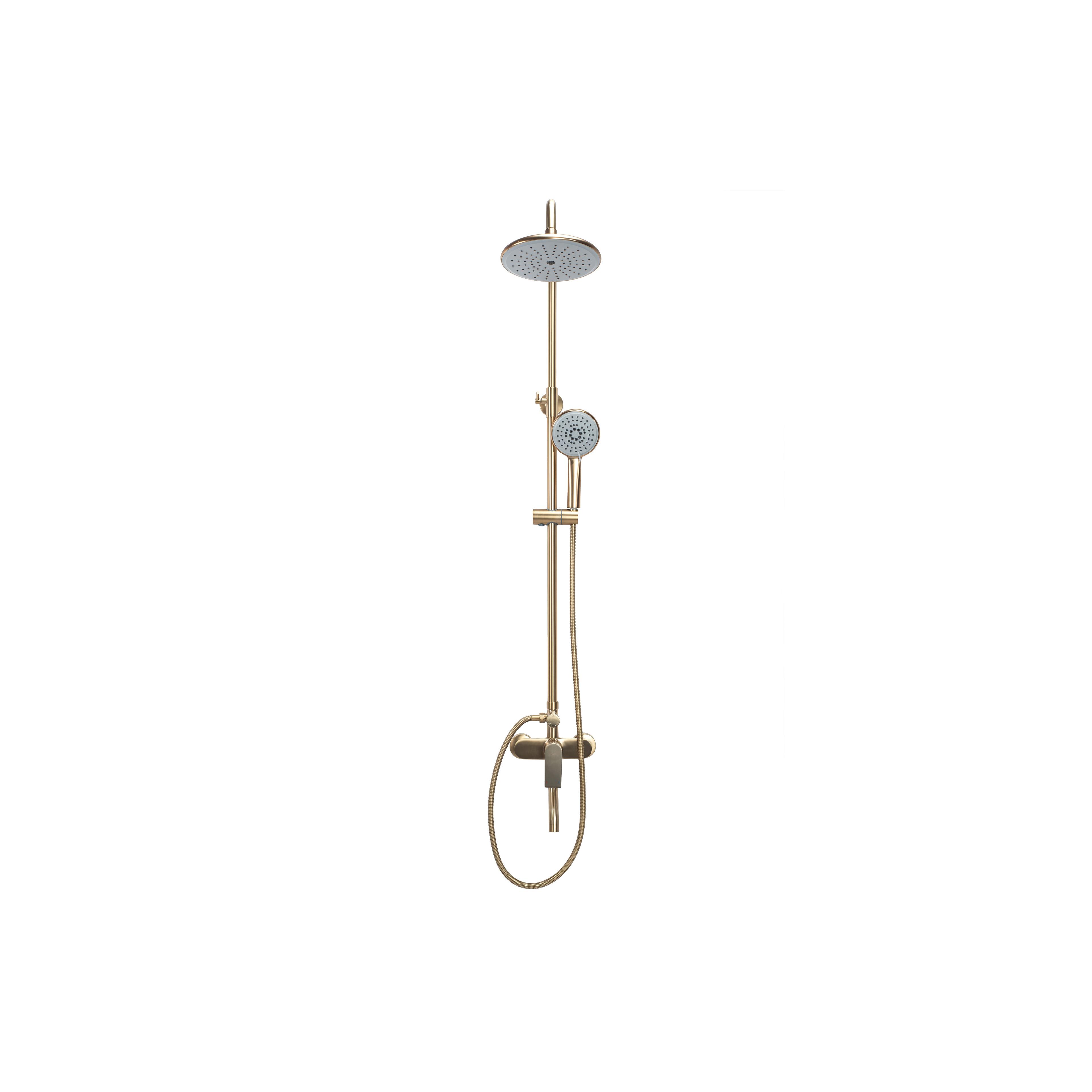 Kit de douche Rea VERSO BRUSHED GOLD