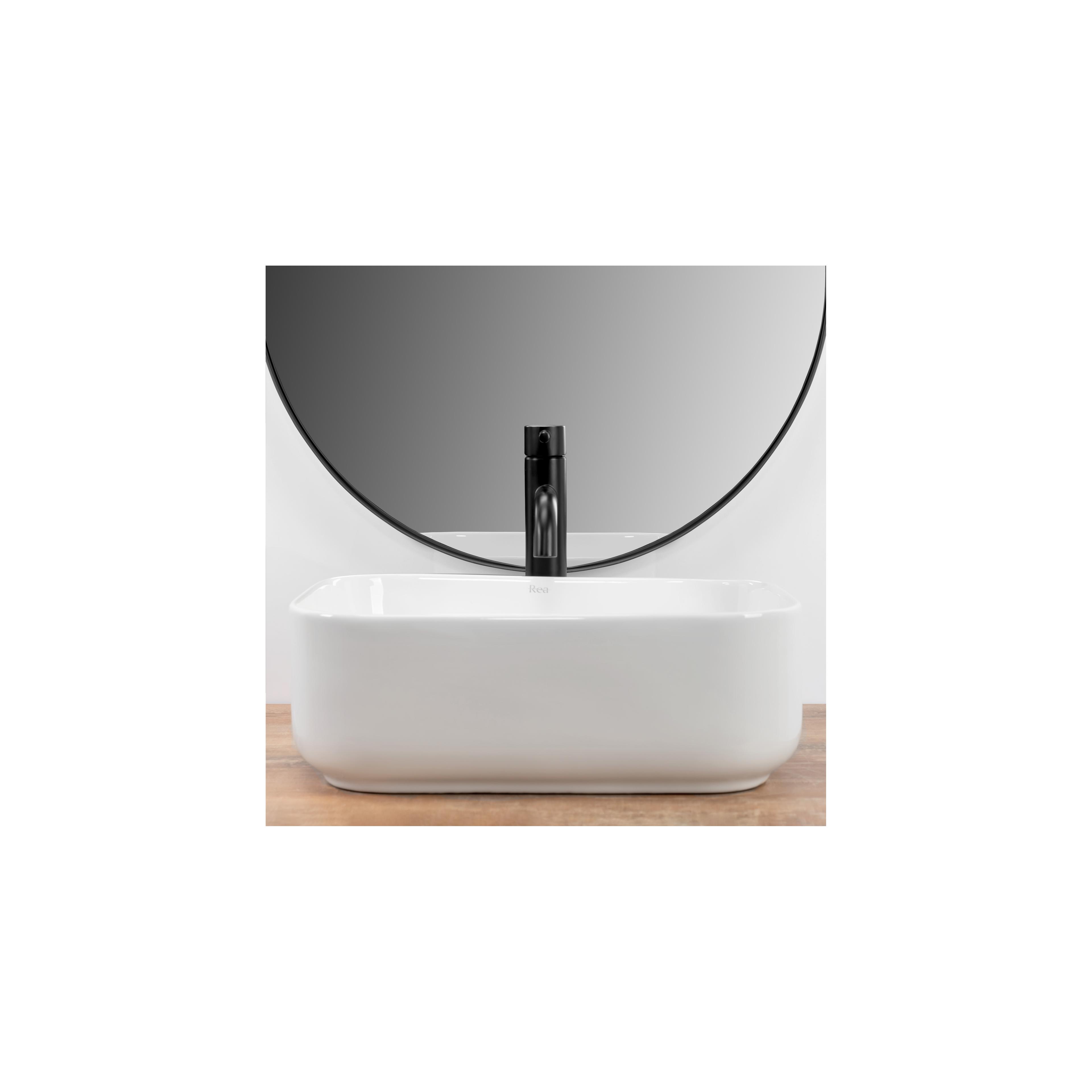 Vasque à poser Rea Demi Mini White