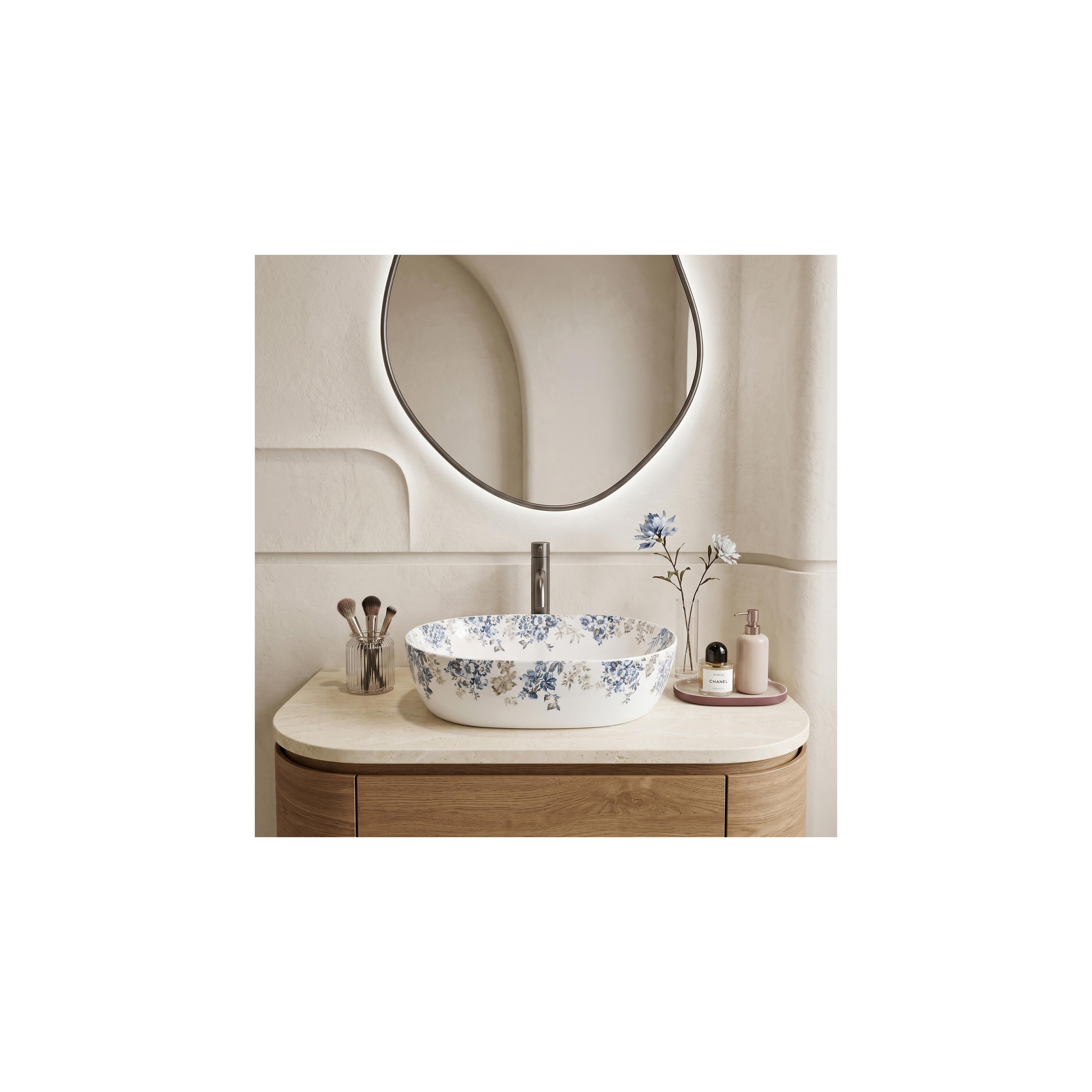 Aufsatzwaschbecken Rea Veronica Shiny