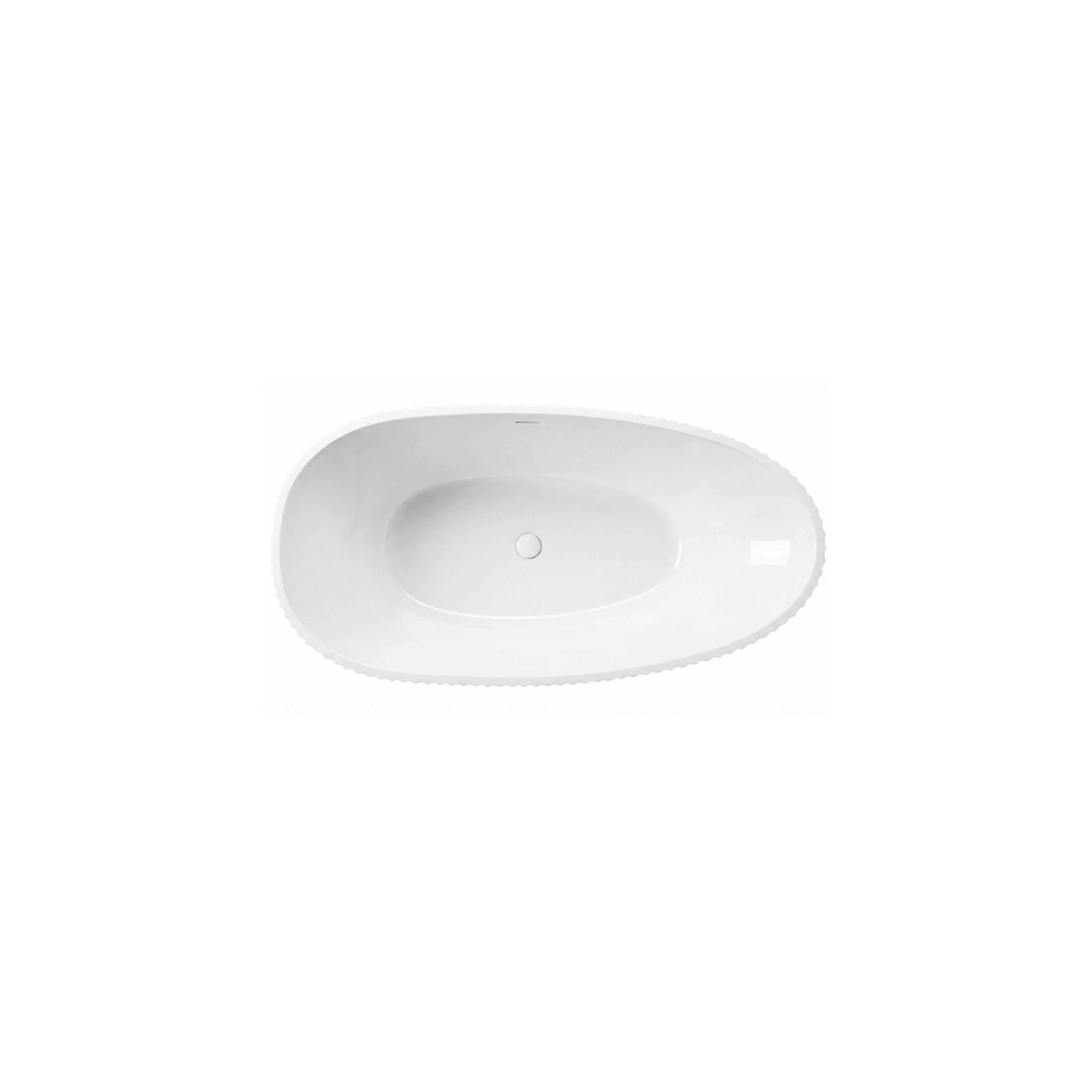 Freistehende Acrylbadewanne Carmen 170