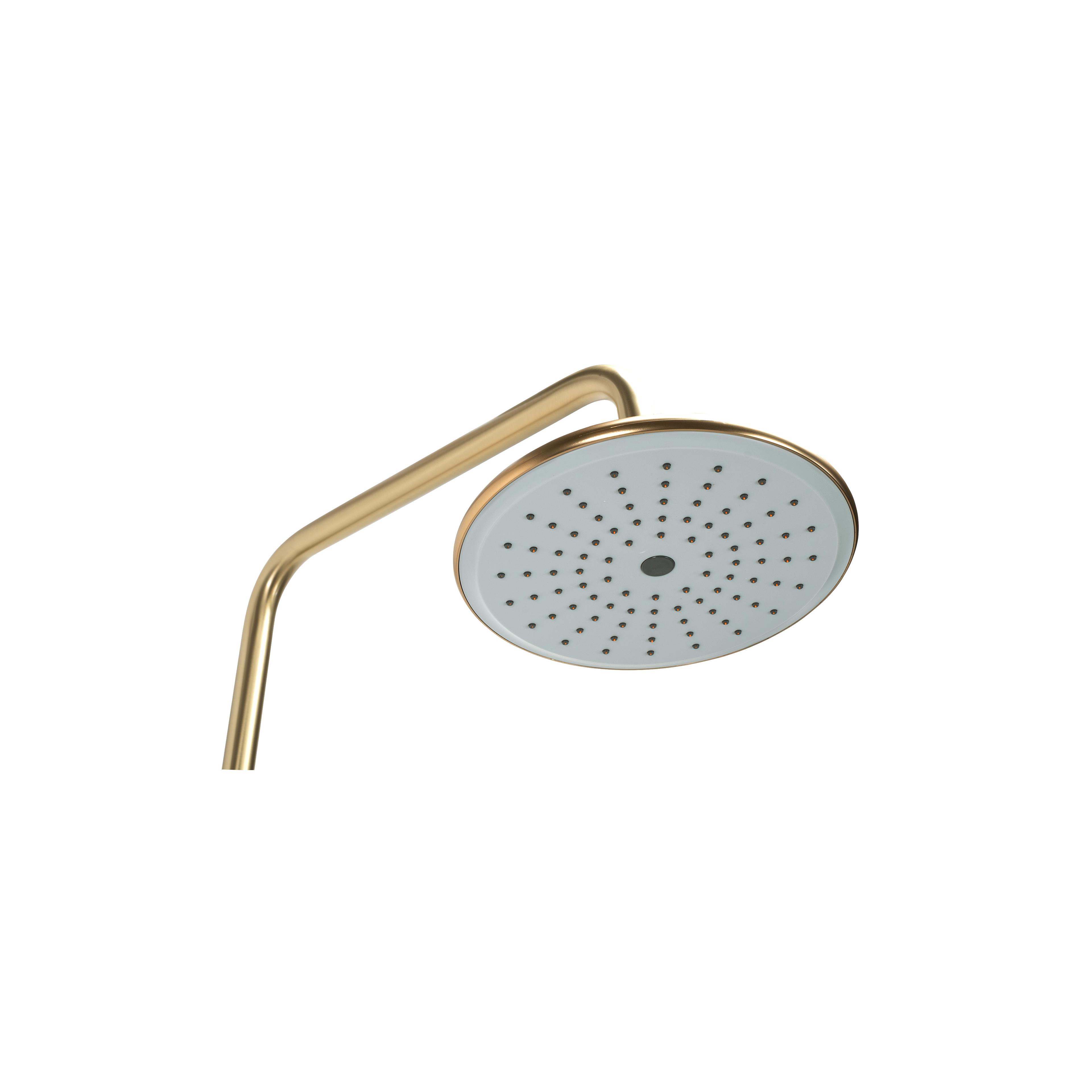 Kit de douche Rea VERSO BRUSHED GOLD