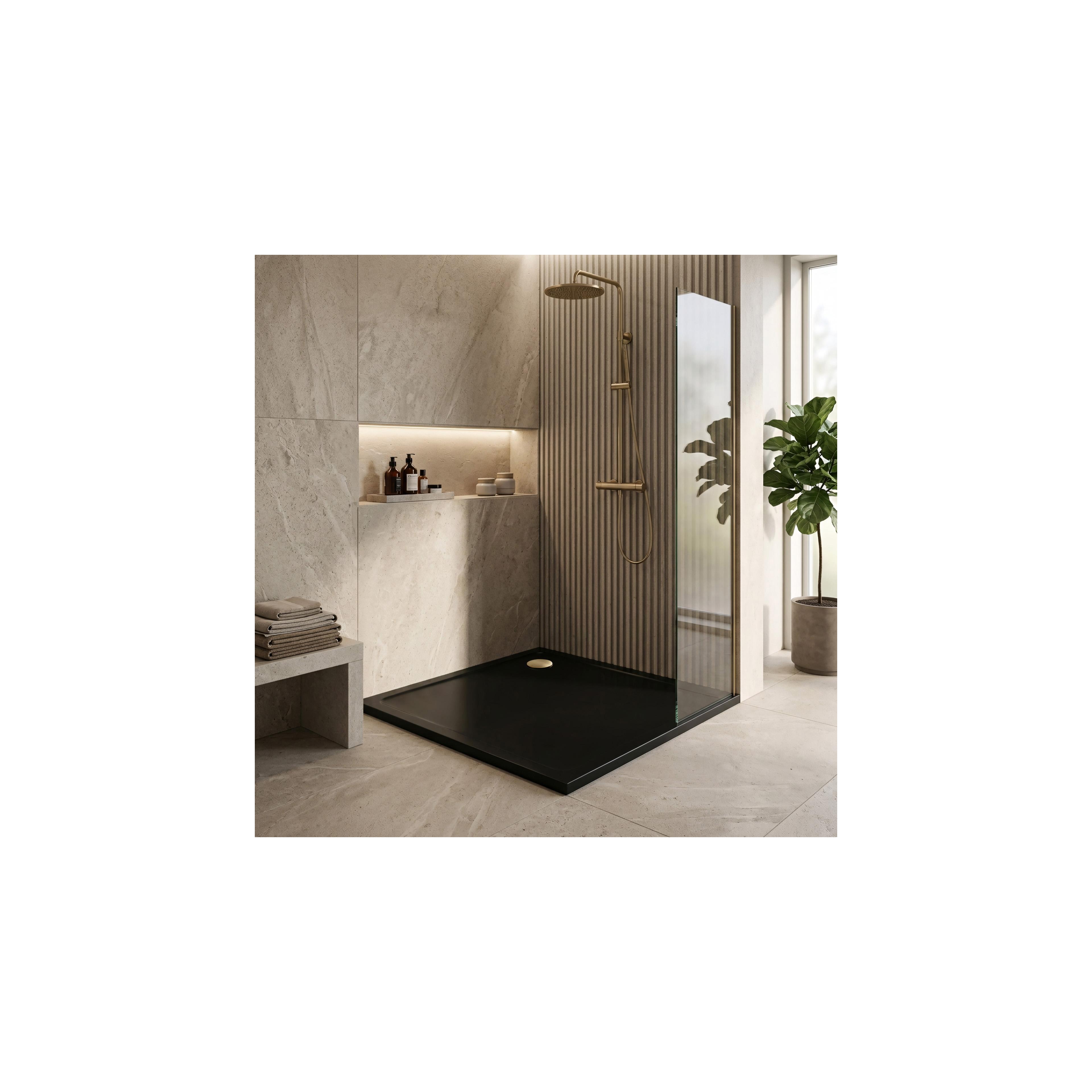 Douchebak Rea Savoy Black 90x90