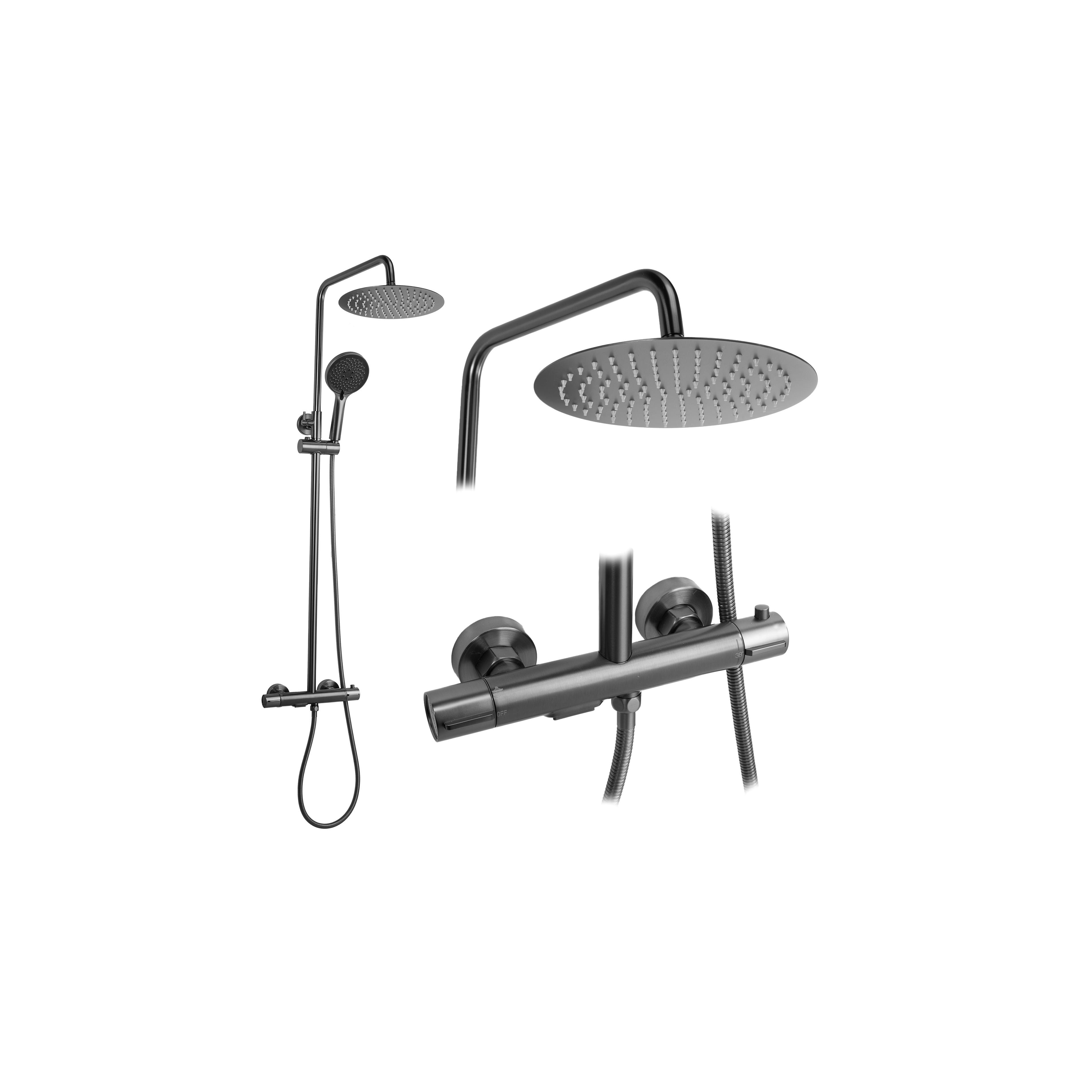 Thermostat Duschset Drop Titan