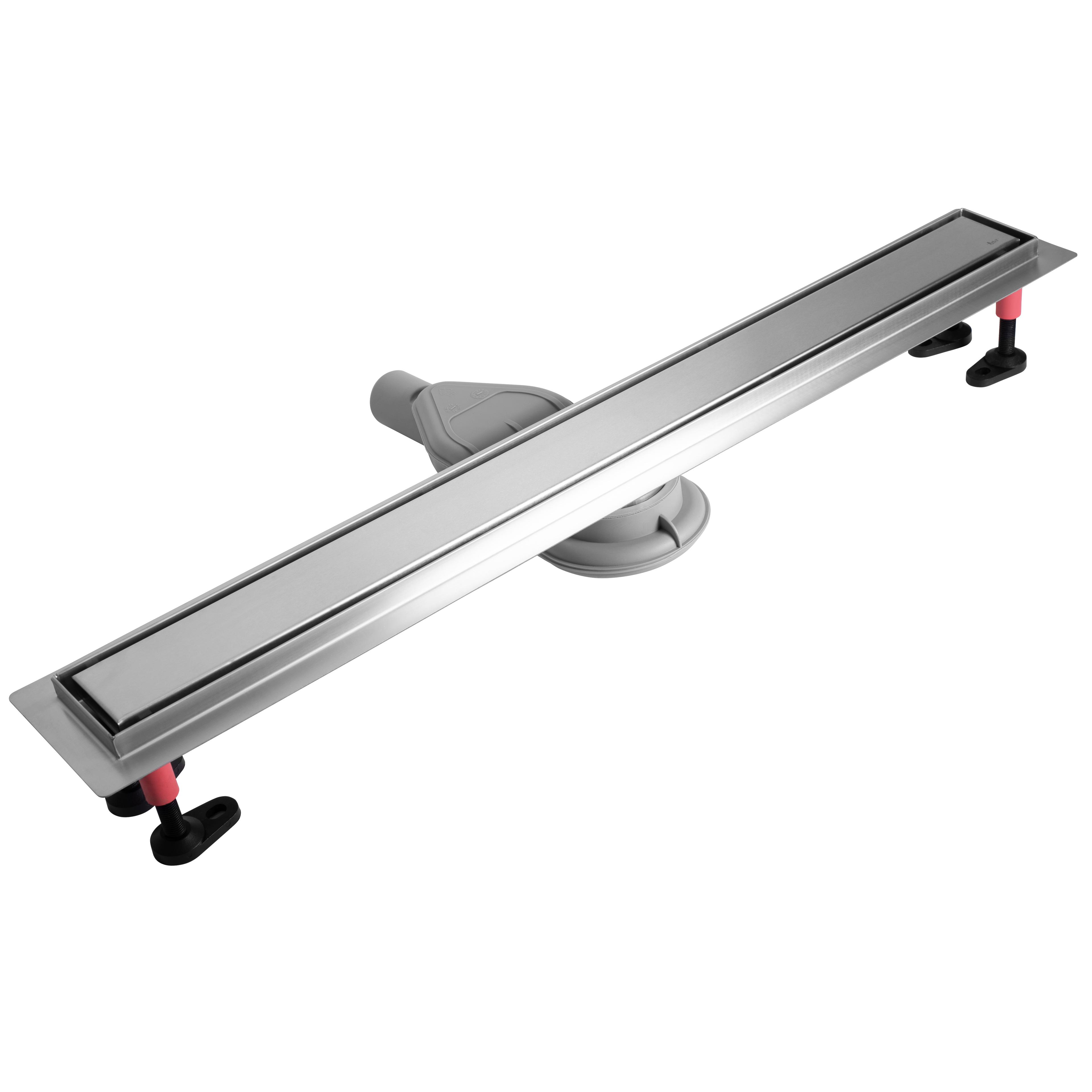 Duschrinne REA Neox Superflow BRUSH NICKEL 60