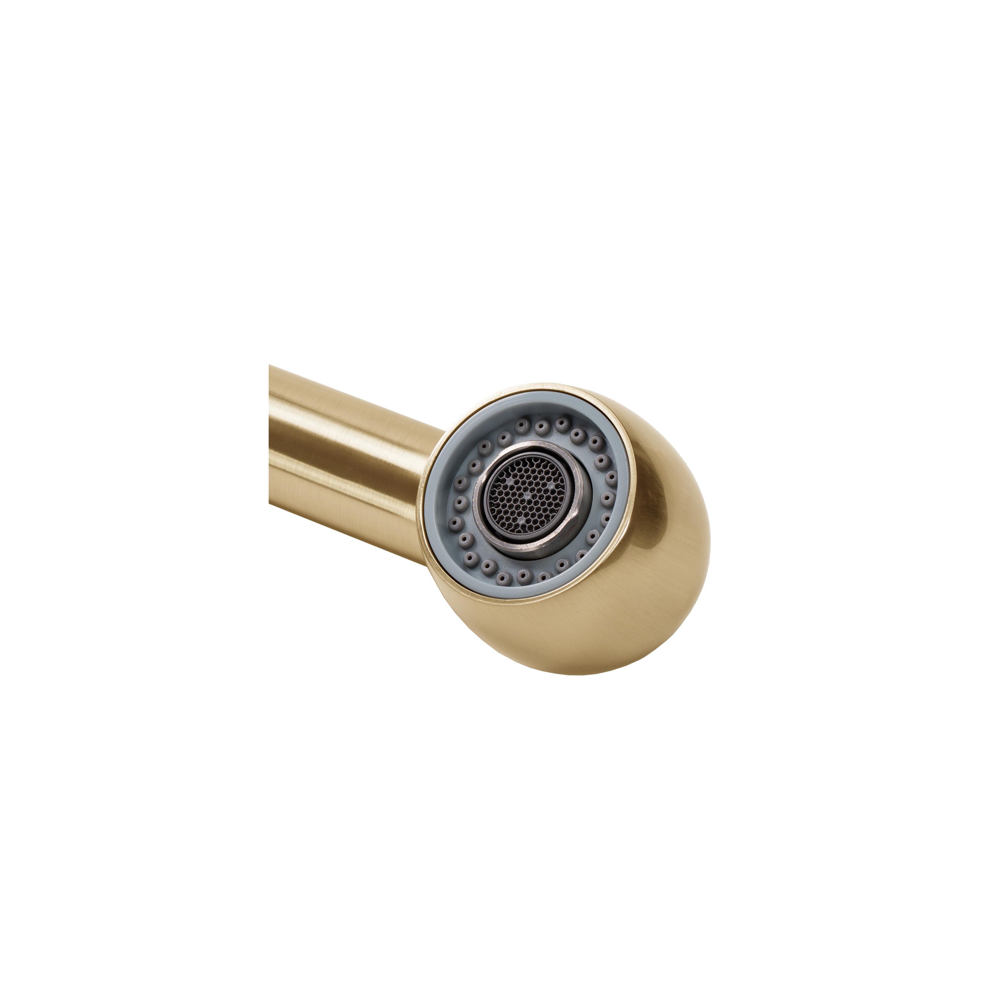 Grifo para cocina REA Troy oro cepillado