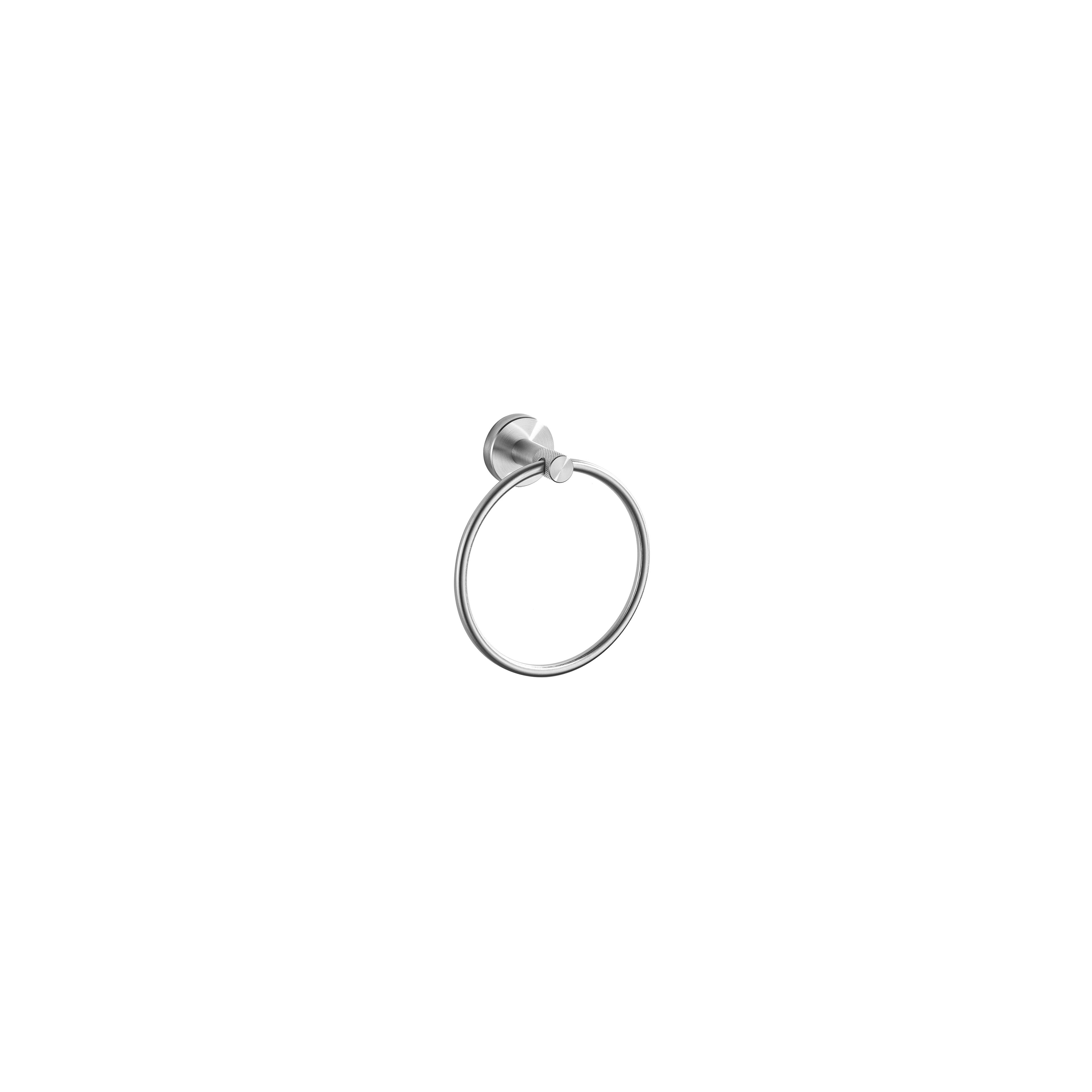 Badrumskrok RING 6610 Modern Borstad Nickel