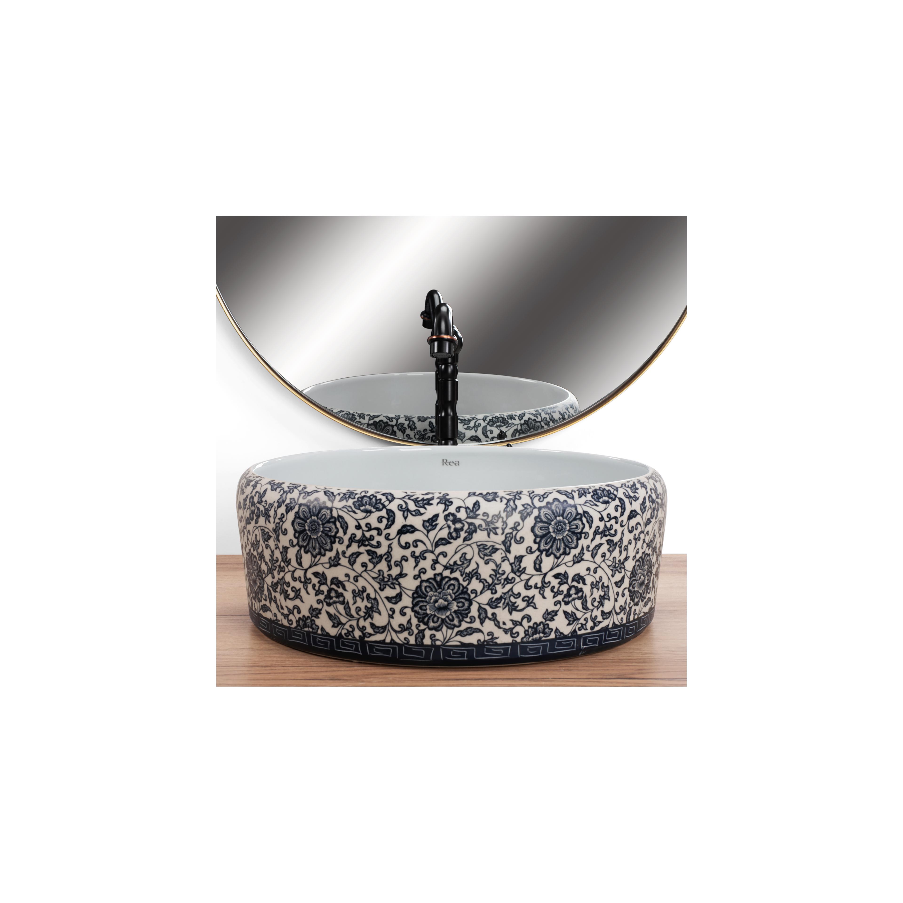 Countertop washbasin REA Florisa
