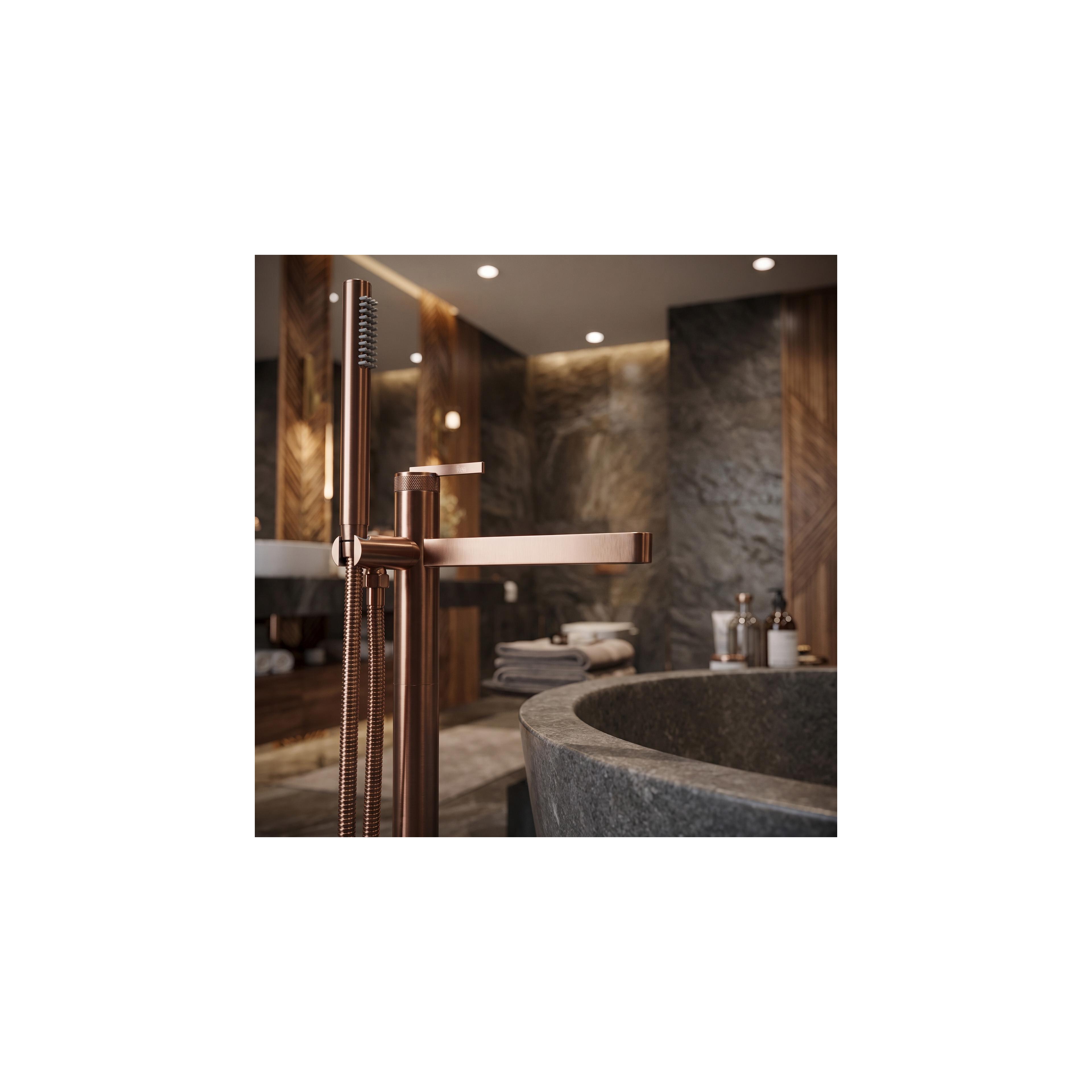 Free-standing faucet Rea Grace Brush Copper
