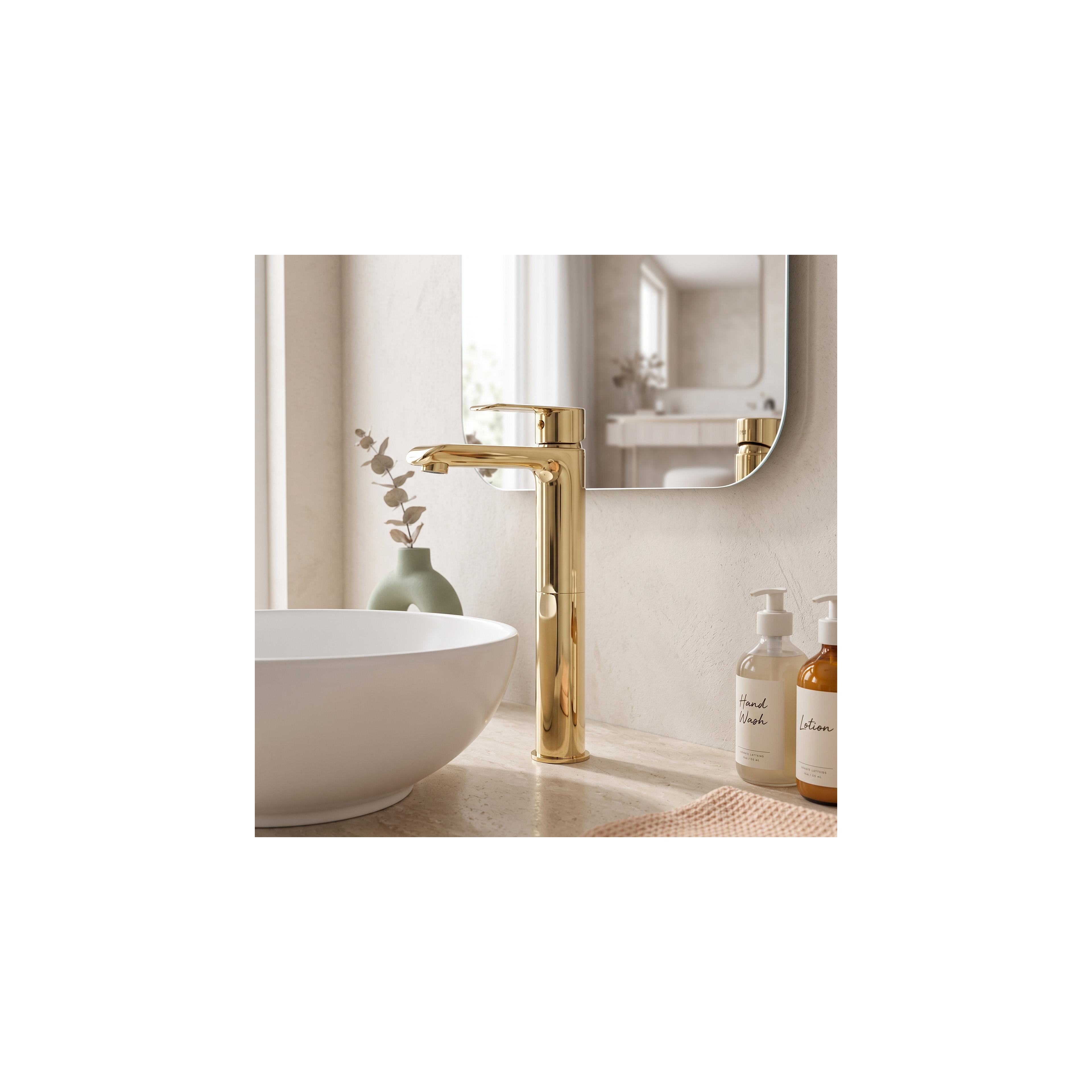 Waschbeckenarmatur REA Bloom Gold High