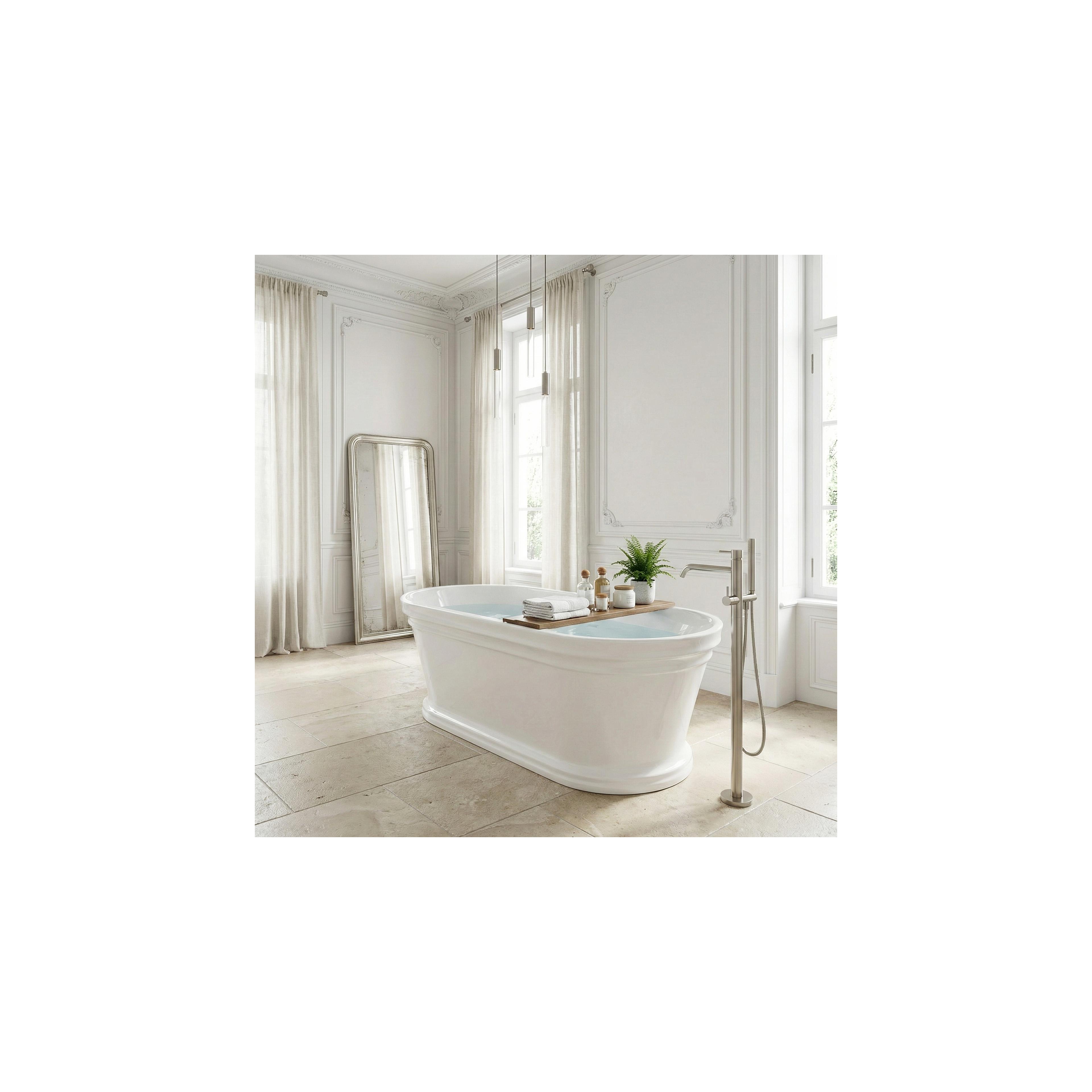 Freistehende Acrylbadewanne Olivia 170