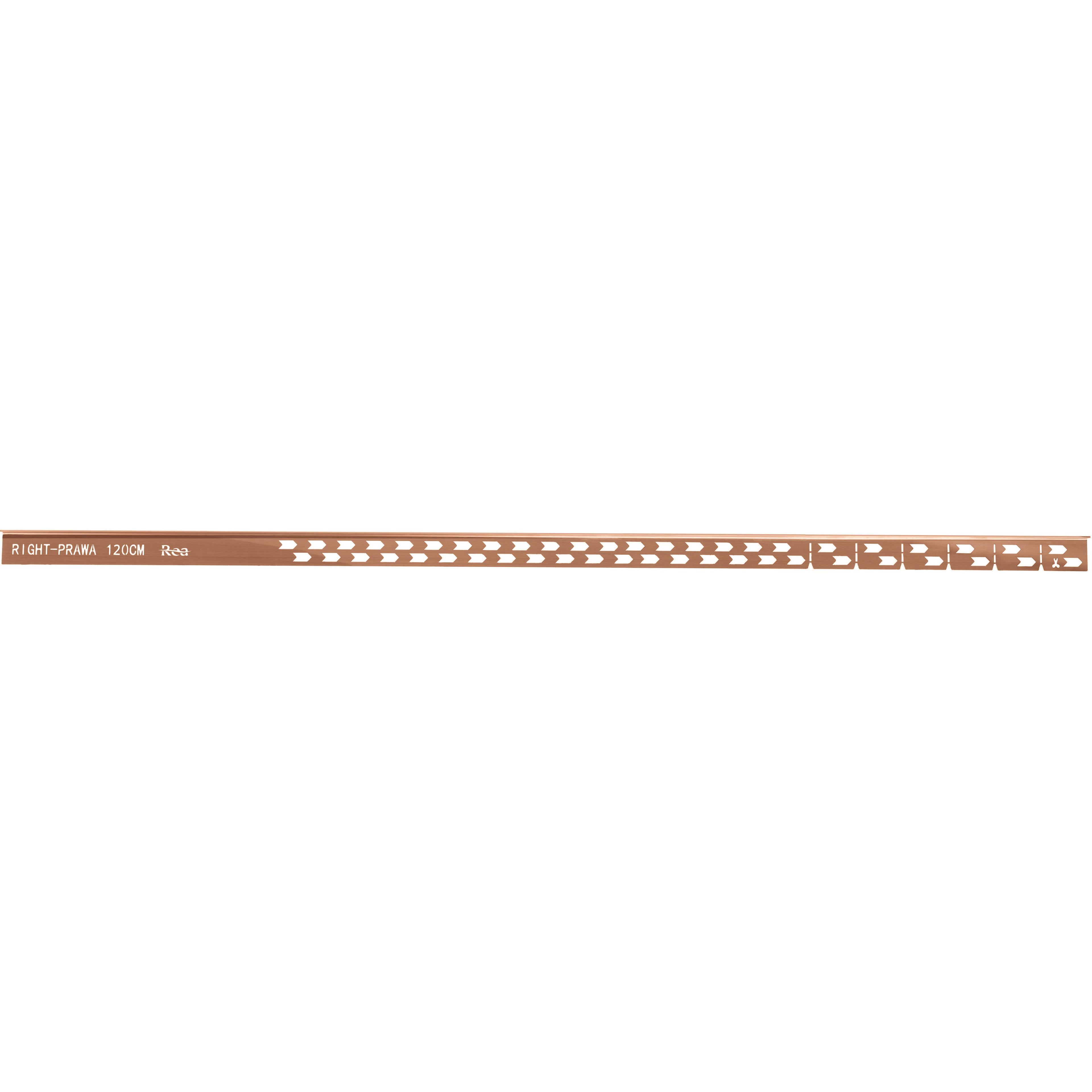 Listwa Spadkowa Brodzikowa 120cm Miedź Szczotkowana