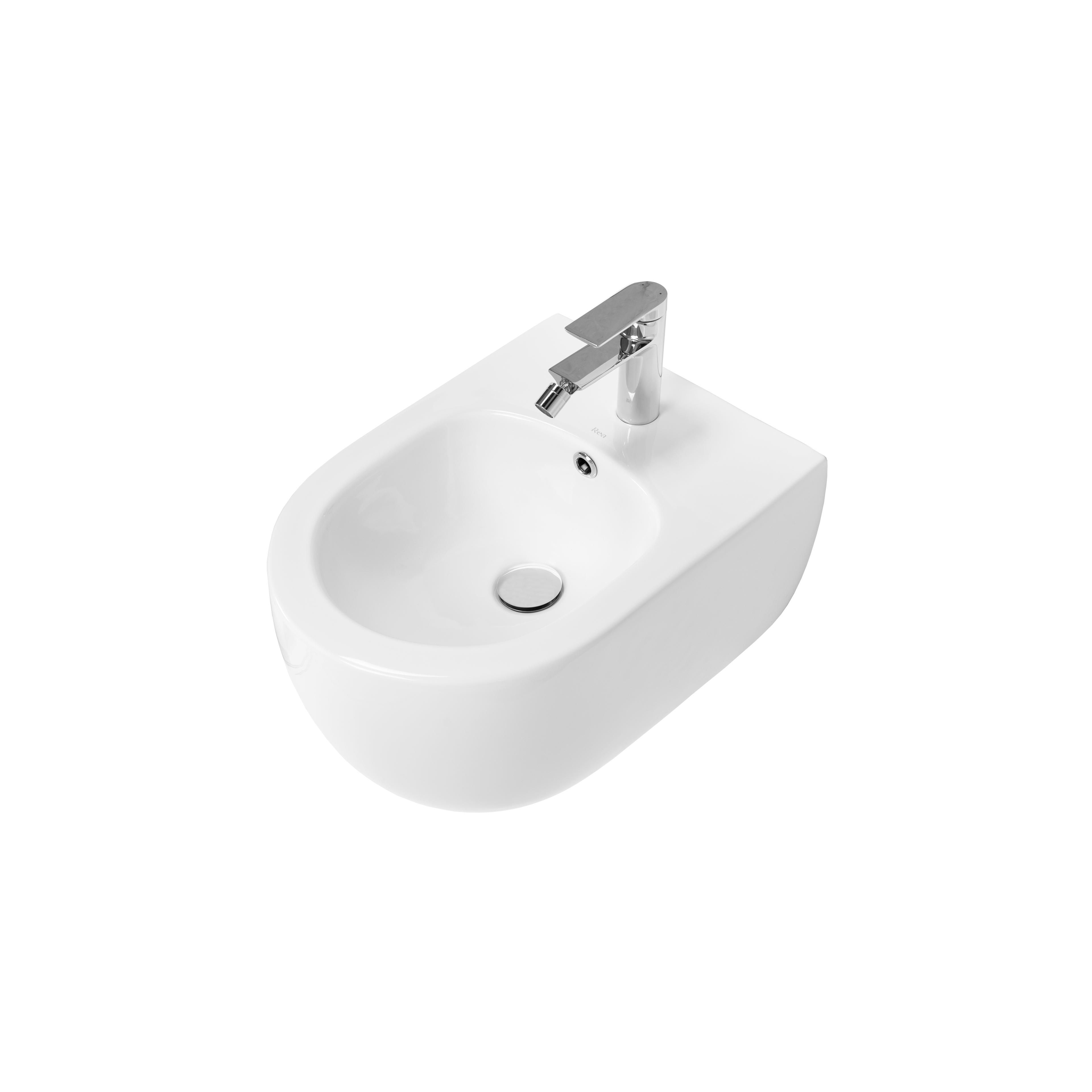 Wandhängendes Bidet Rea Olivier White