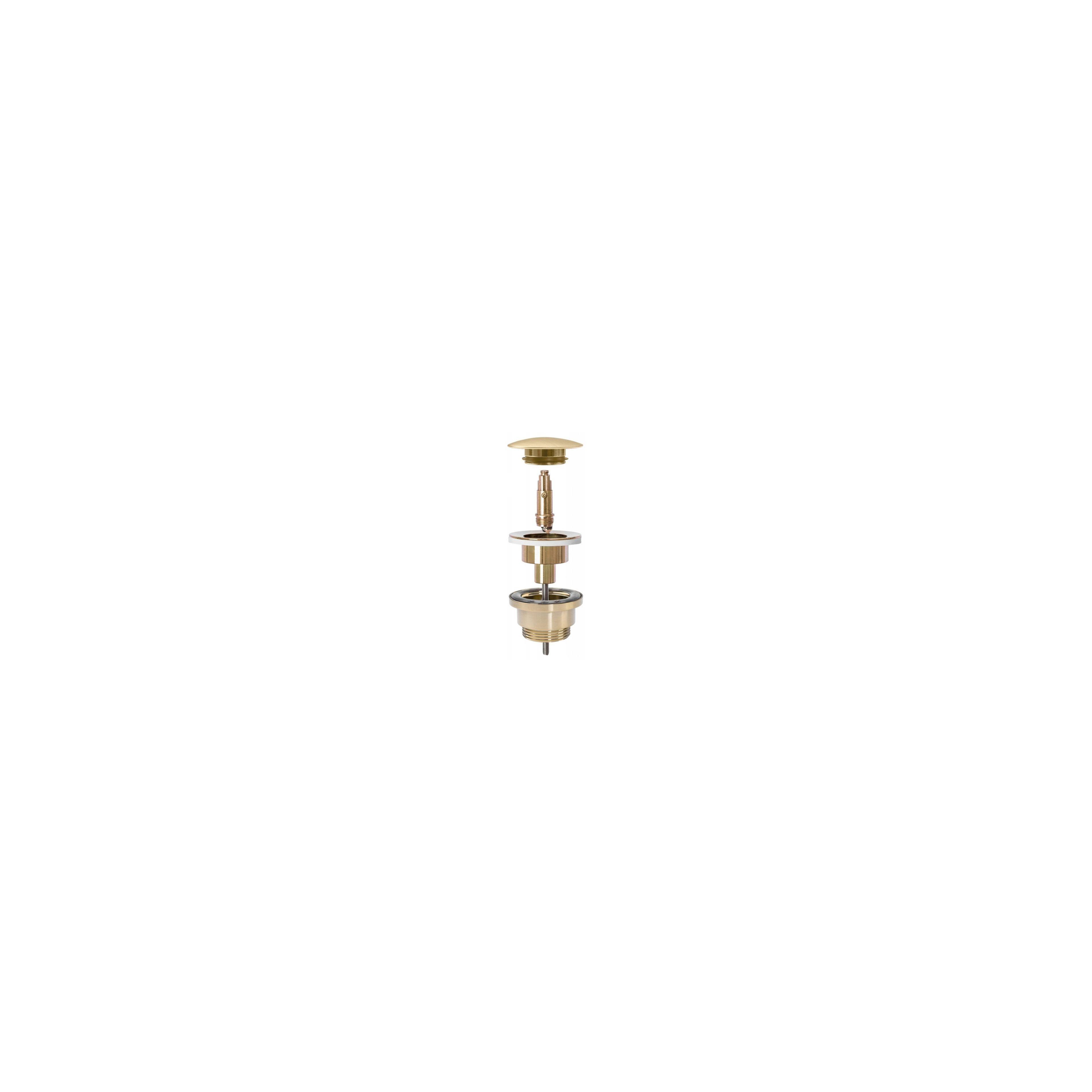 Waschbeckenstöpsel universal click-clack Rea GOLD Antique