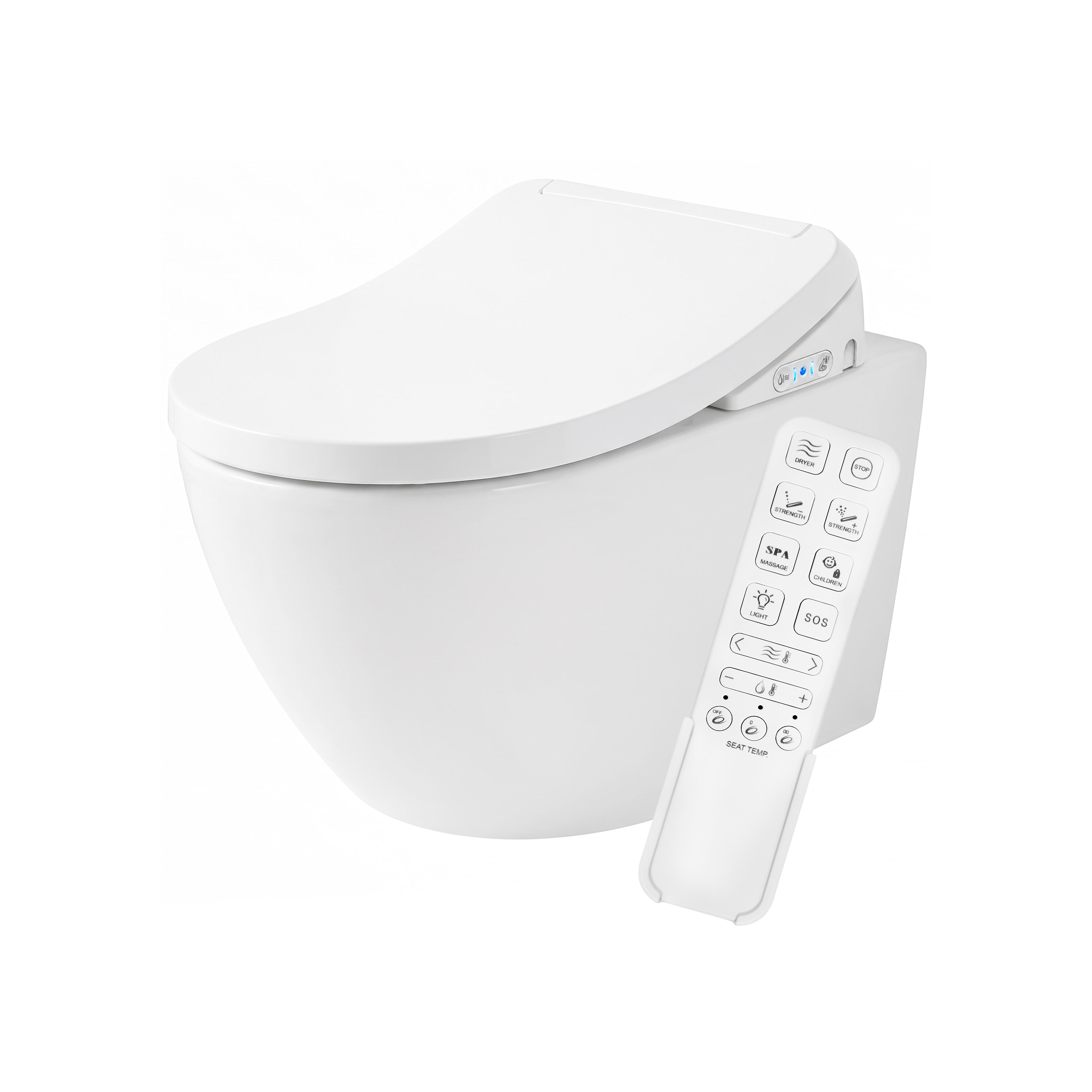 Wall-hung WC bowl REA Carlo Smart Comfort Tornado