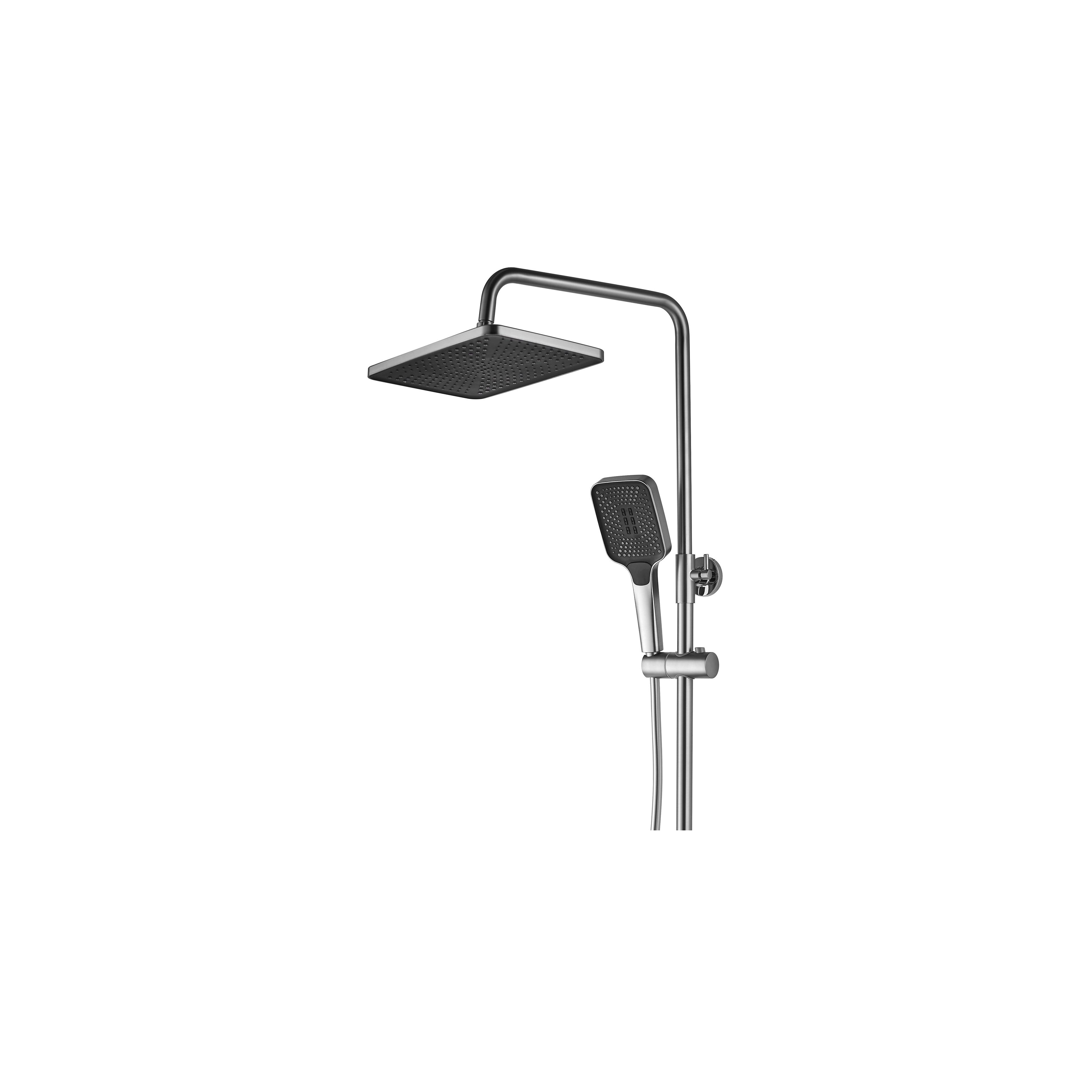 Sprchový set s termostatem REA ROB Nickiel Brush INOX