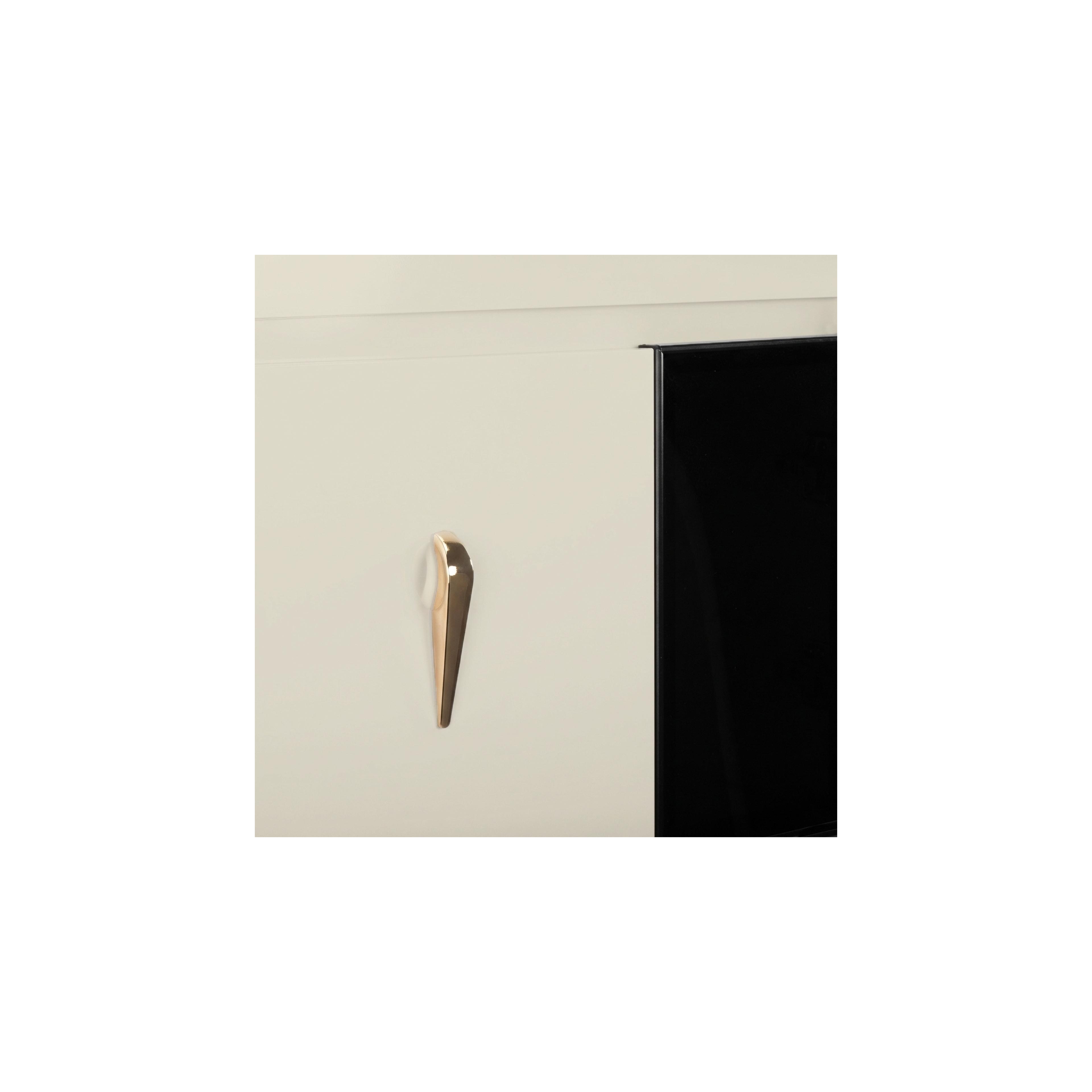 Badezimmermöbel-Set mit Waschbecken Paris 60cm Beige