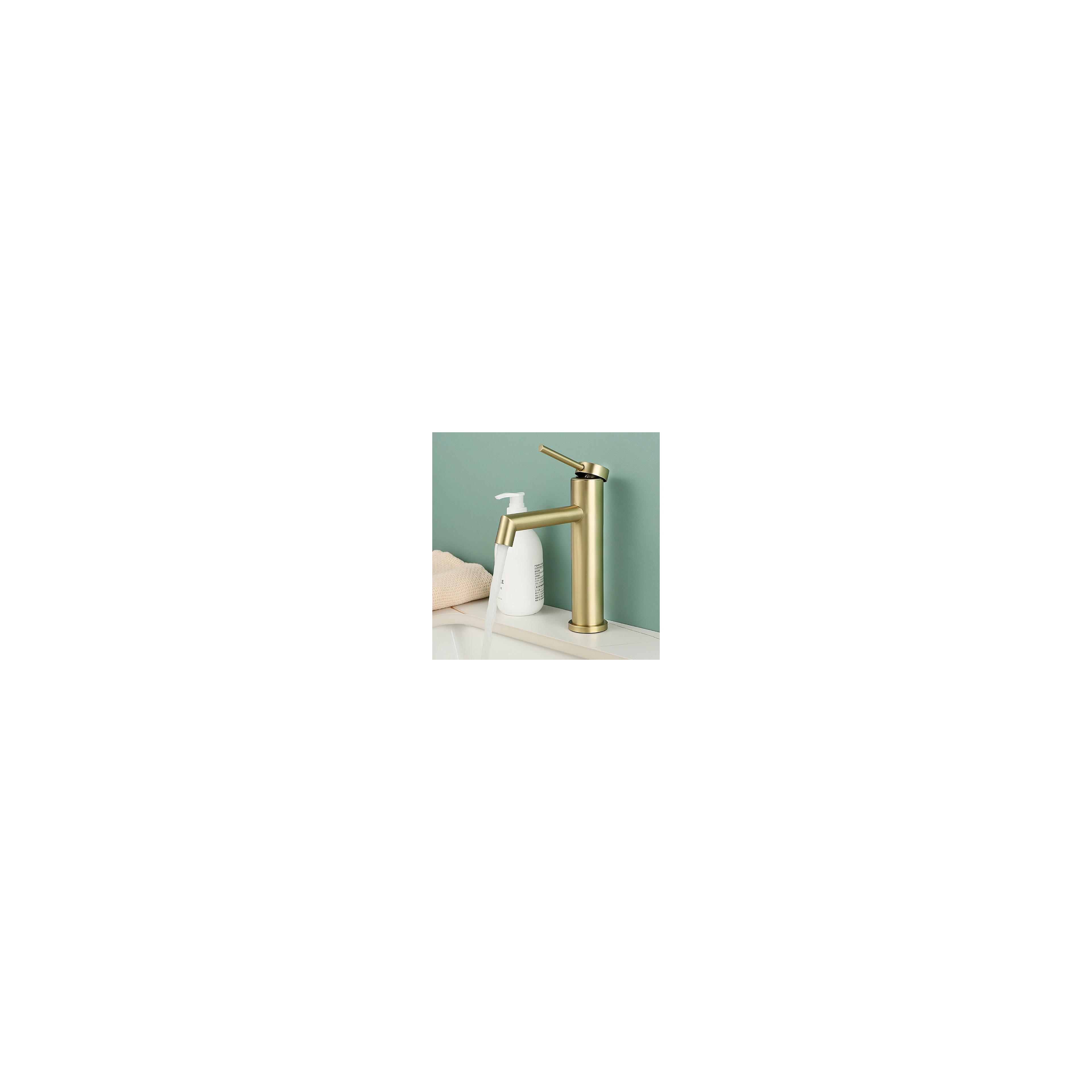 Waschbeckenarmatur Rea Foss GOLD BRUSH Low